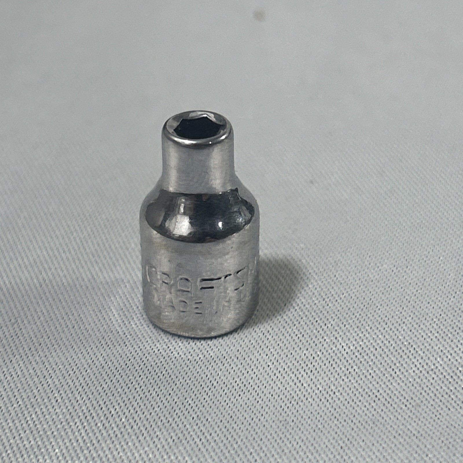 Vintage Craftsman 1/4″ Drive 5/32″ 6 Point Shallow Socket SAE EE 43481 USA