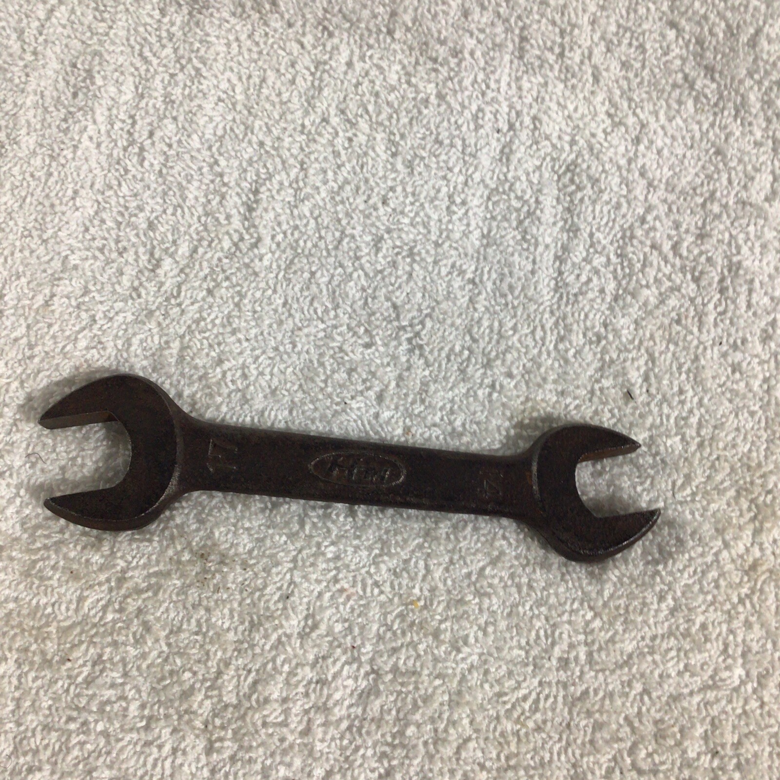 Vintage Honda Motors HM Double Open End Wrench 14mm & 17mm