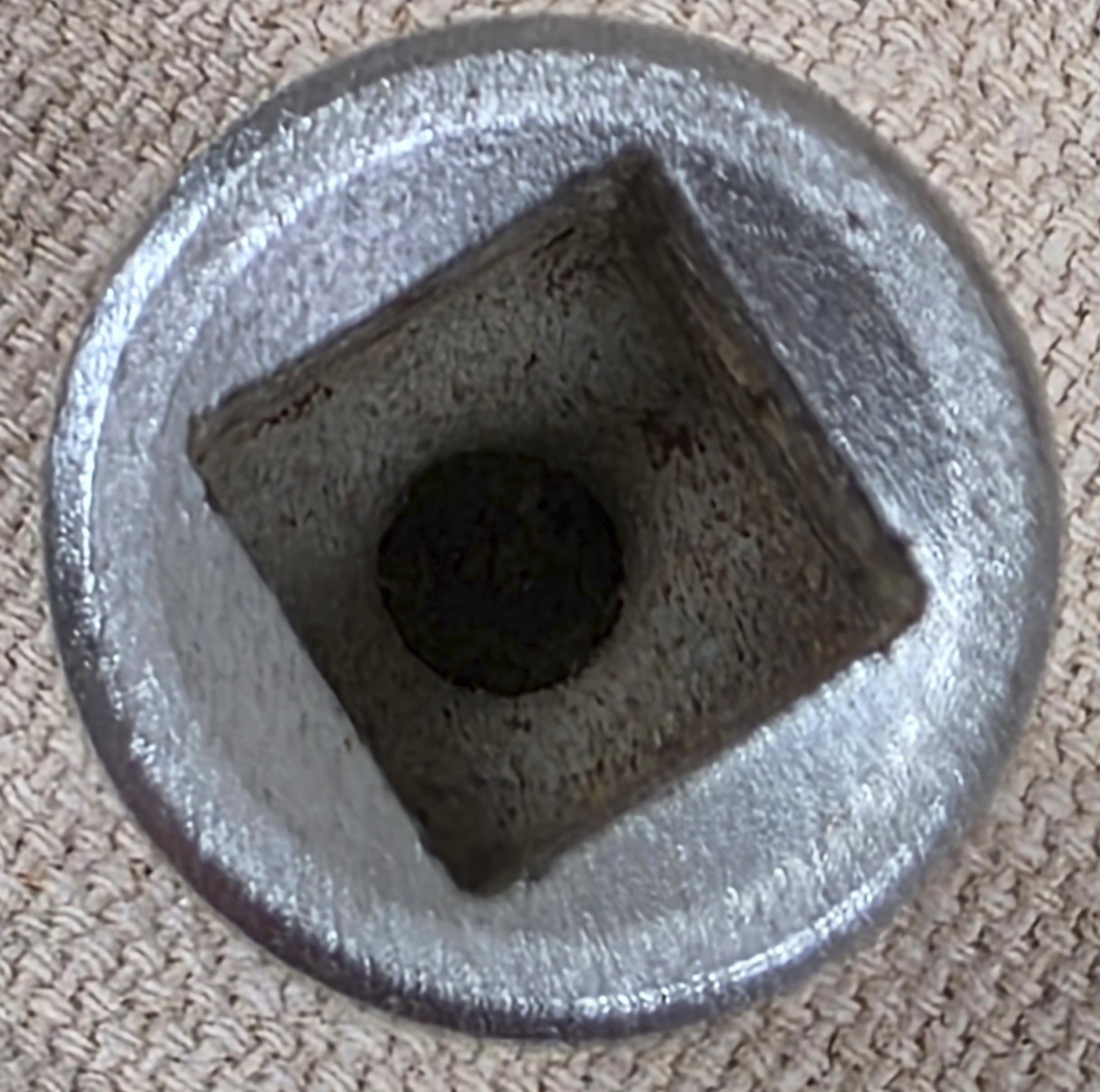 CUSTOM Husky 1/4″ Allen Bit Socket 3/8 Drive # 22258 w/ 15/32 Adapter Attached