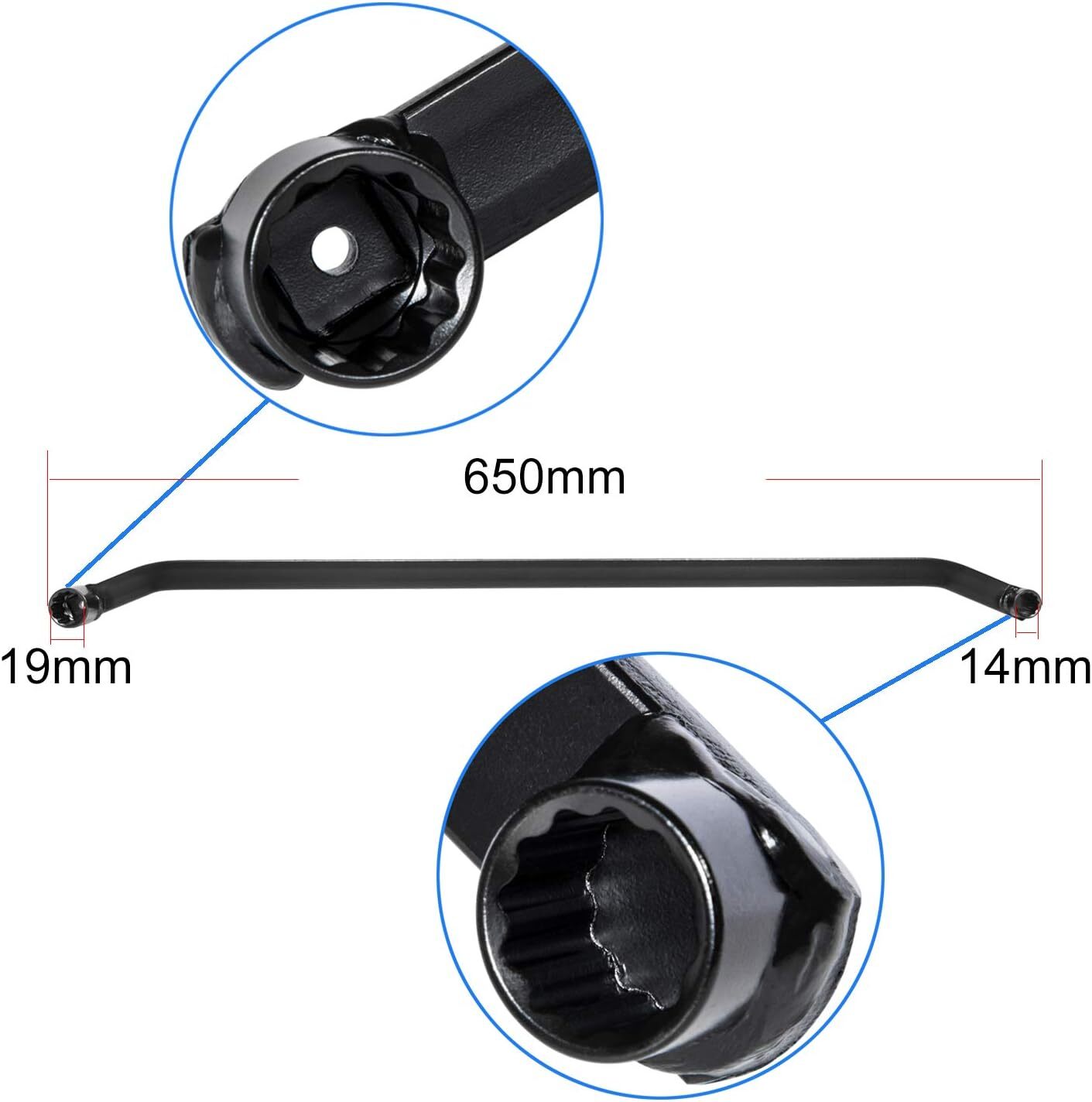 AHHON1419 Serpentine Belt Wrench Tensioner Tool for Honda Acura Accord CR-V Civi