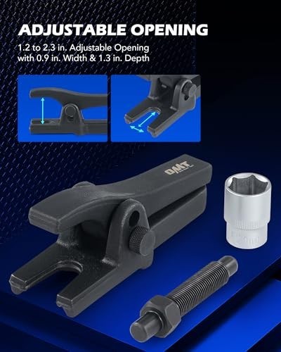 Ball Joint Separator Tool – Heavy Duty Puller for Cars & Light Trucks, 1/2″ Sock