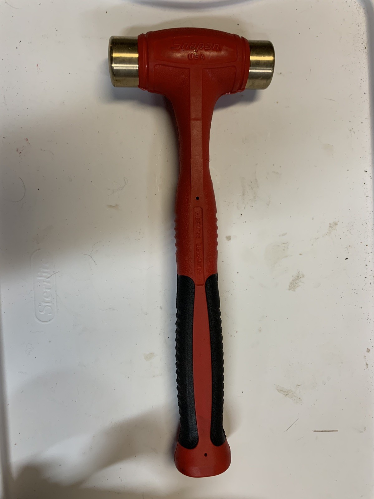 Like New Snap-on HBBT32 32oz/907g Soft Grip Bronze Tip Hammer [Unused]