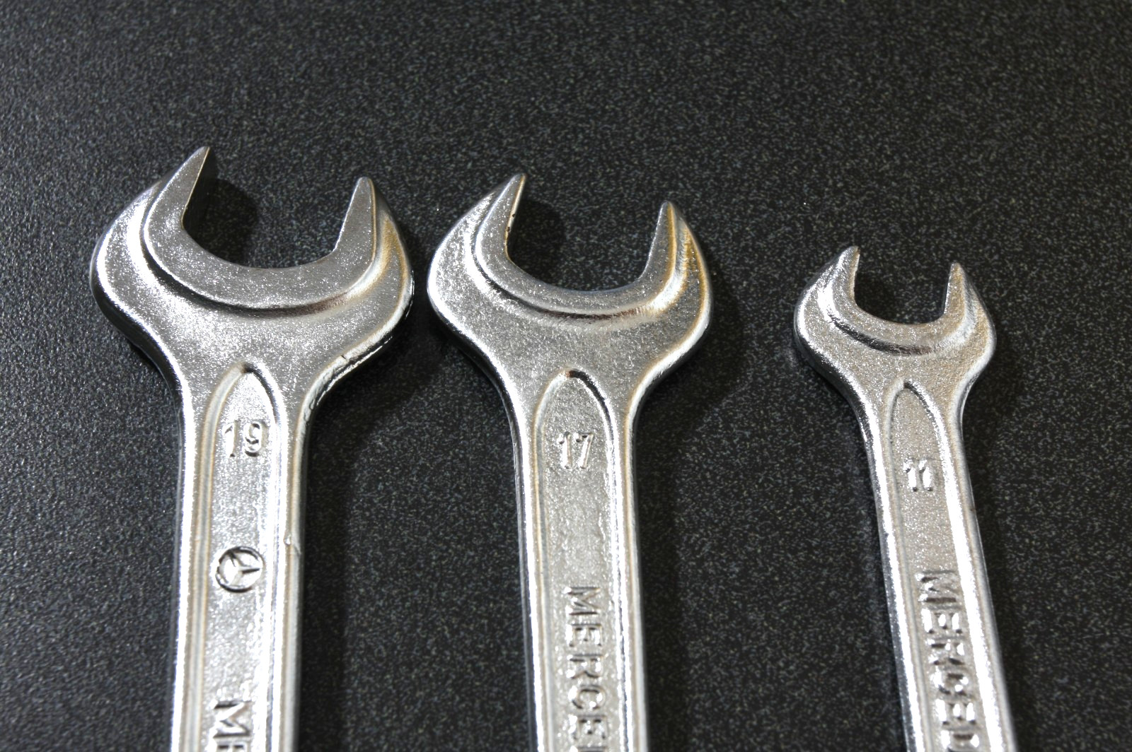 Mercedes-Benz Metric Wrench Set Matador Heyco Open-End 19mm 17mm 14mm 13mm 11mm