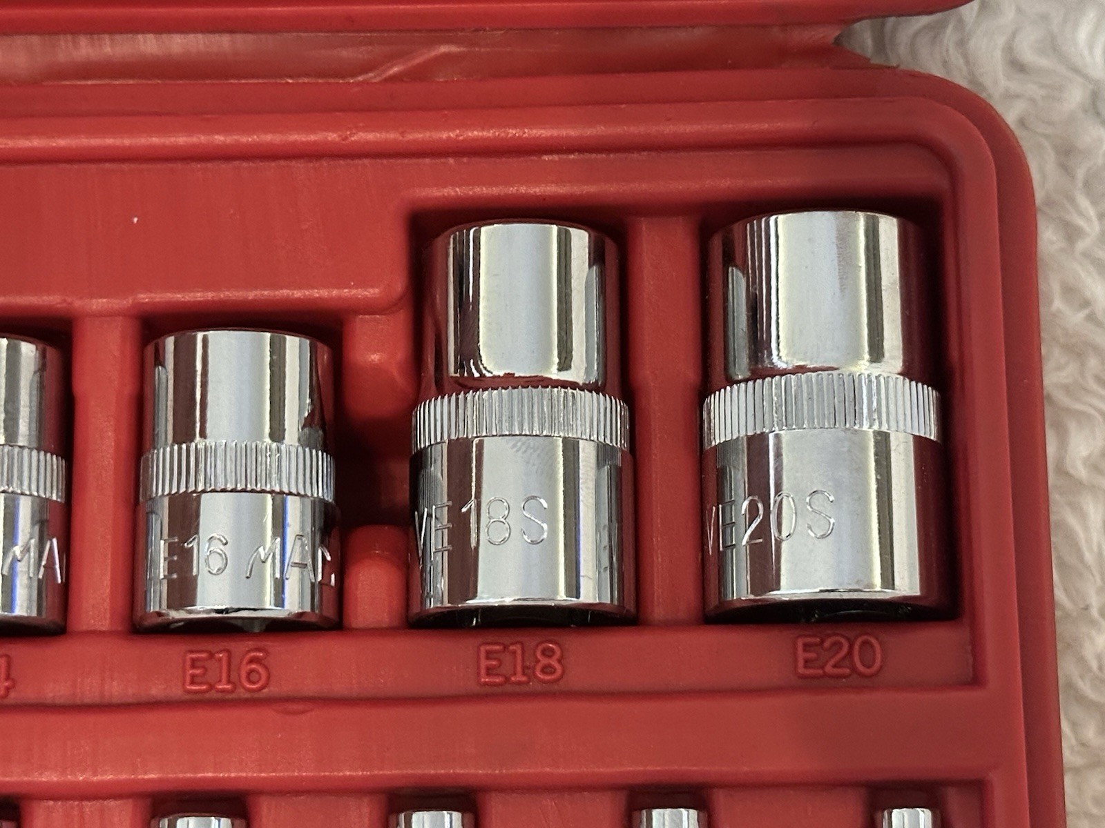 MAC Tools 11 Pc Torx Star Socket Set SMXVE11B E4 E20