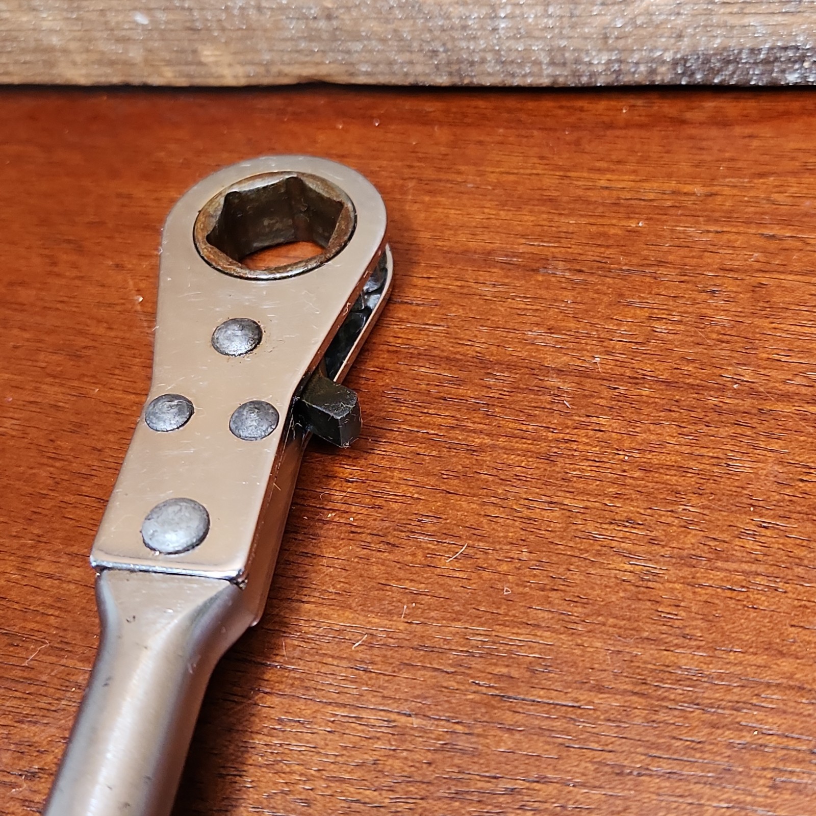 Snap-on Ratchet Wrench 6 Point 3/4″ Drive Knurled Handle 7 3/4″ R720SH USA