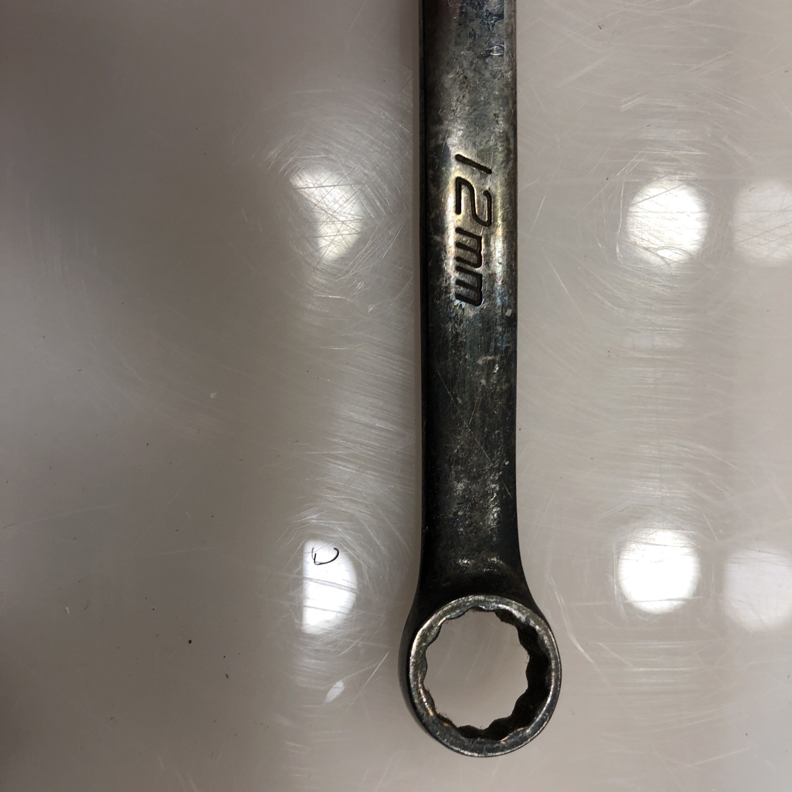 Snap-On 12mm 12-Point Metric Flank Drive Plus Combination Wrench SOEXM12