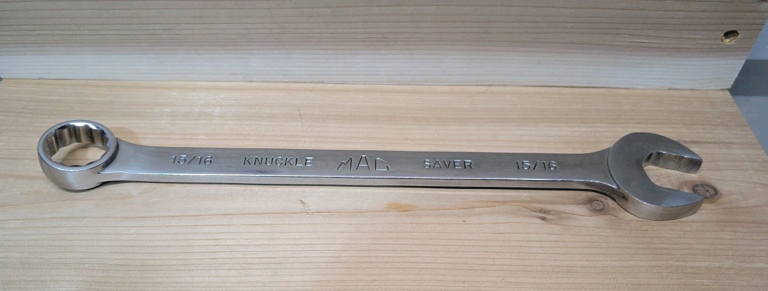 Vintage Mac tools knuckle saver wrench 15/16″ CL302KS Excellent Condition 12.5″