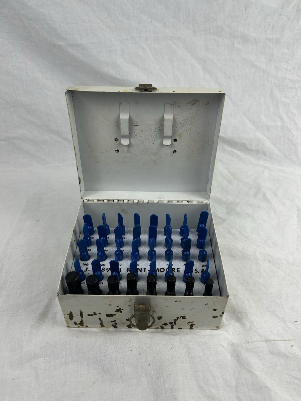 Vintage Kent-Moore J-9789-01 Carburetor Gauge Pin Tool Box