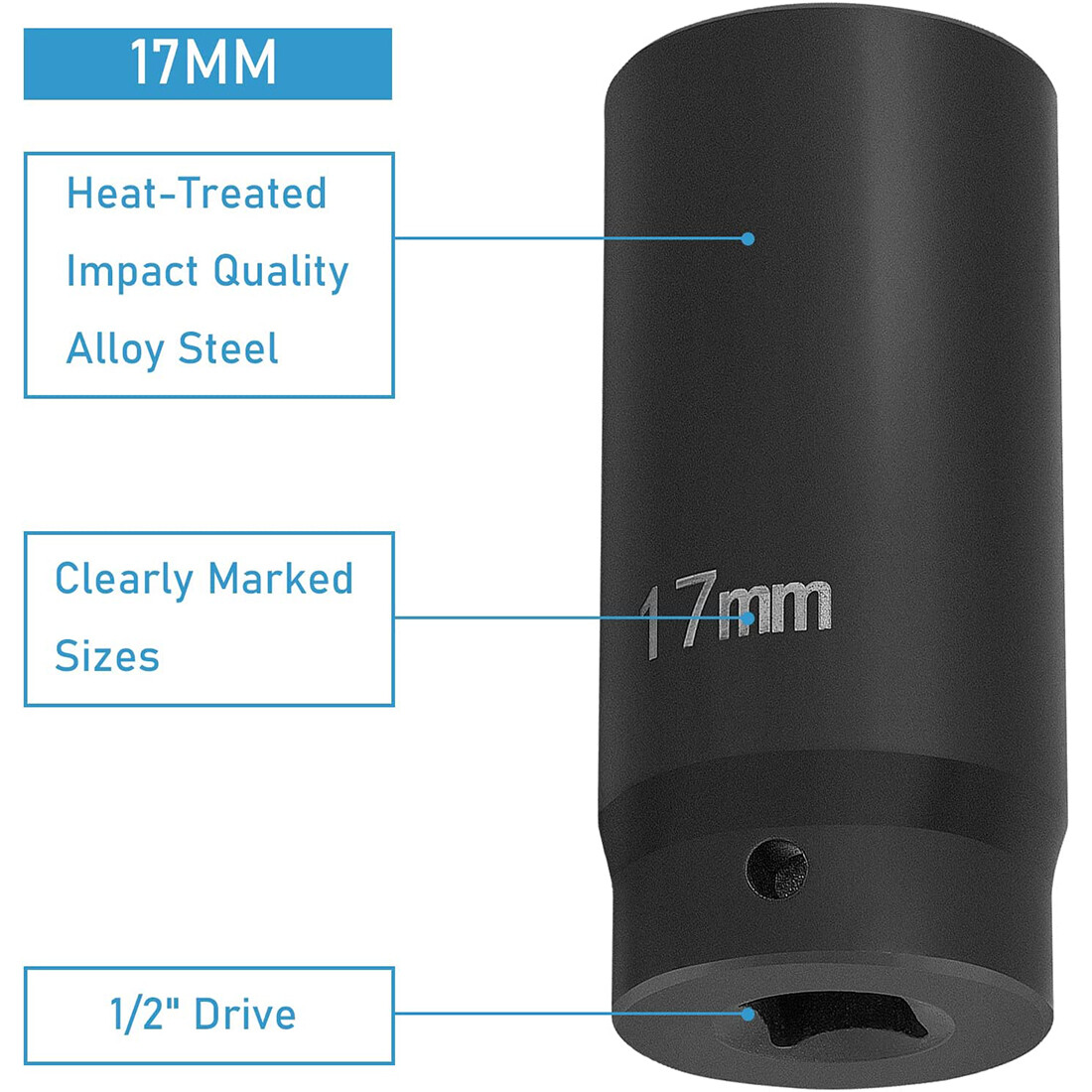 77060 17mm Harmonic Balancer Socket For Honda Engines Balancer Socket