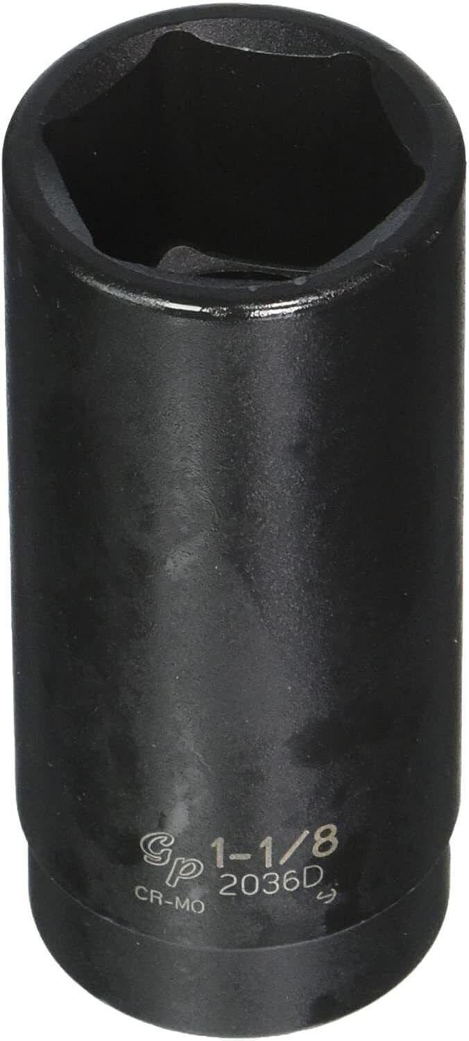 Grey Pneumatic 2036D 1/2″ Drive 1-1/8″ Deep Impact Socket
