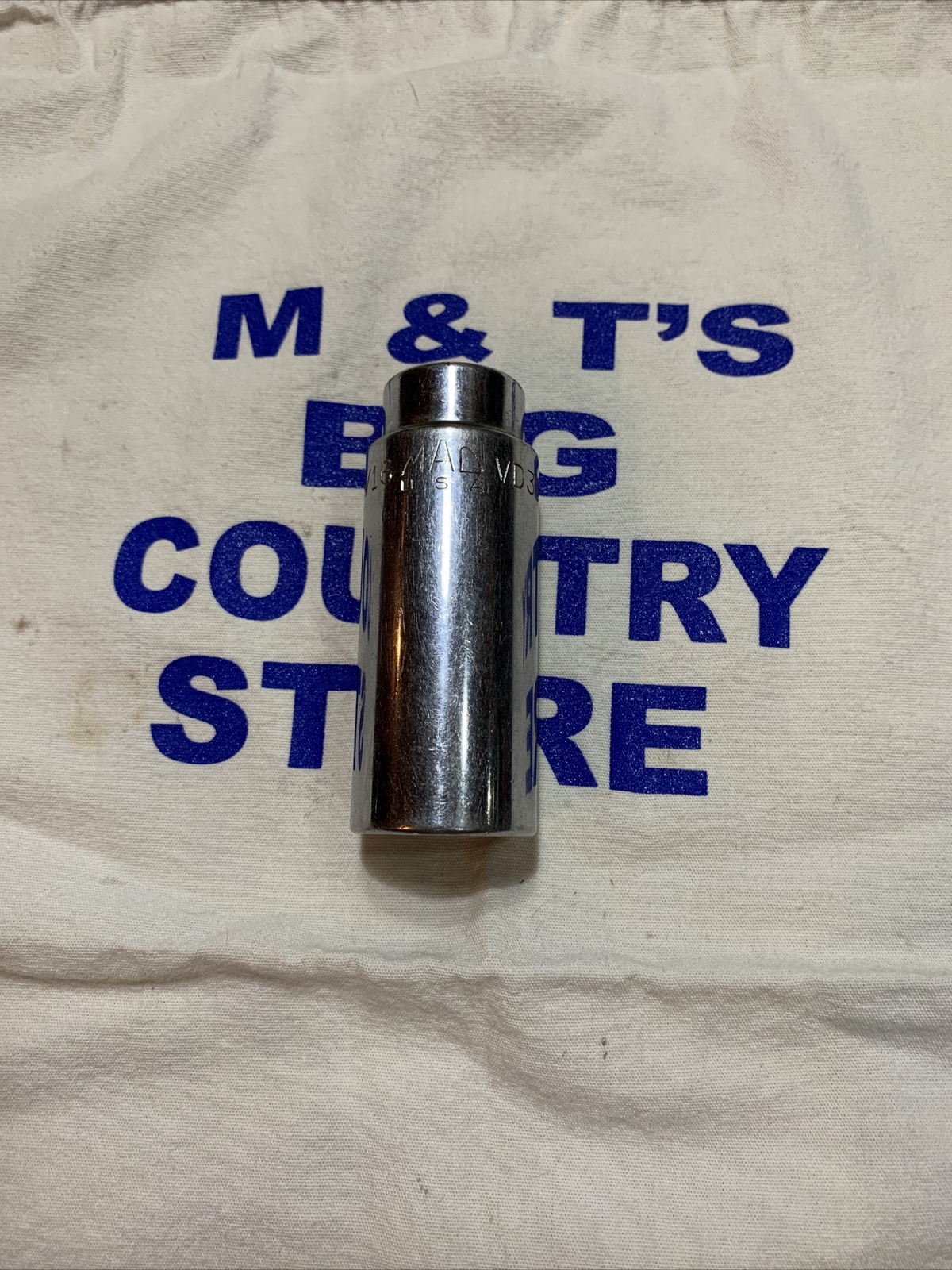 Mac Tools USA 1/2″ Drive 15/16″ 6pt Deep Chrome Socket VD306R
