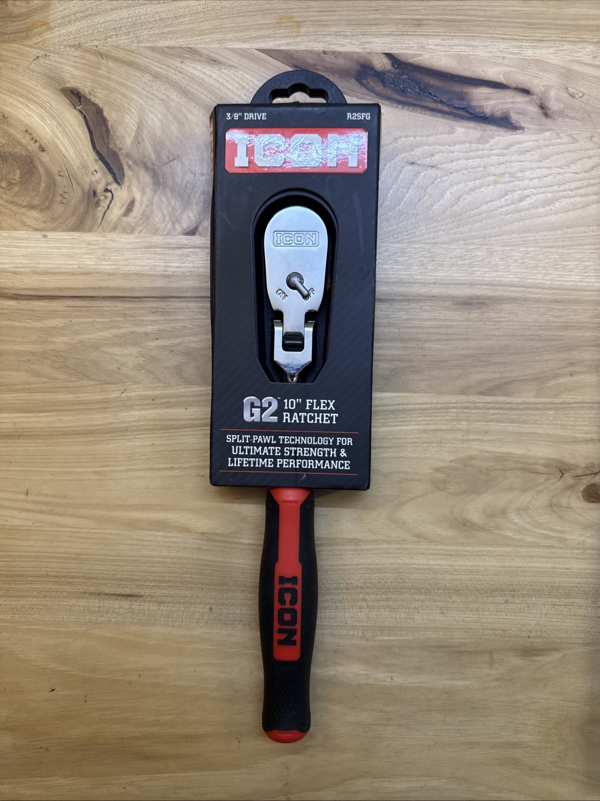 Icon G2 Ratchets 3/8 10” R2SFG Flex Head, 1/4 Drive 4 5/8 R1XS Short & Mat