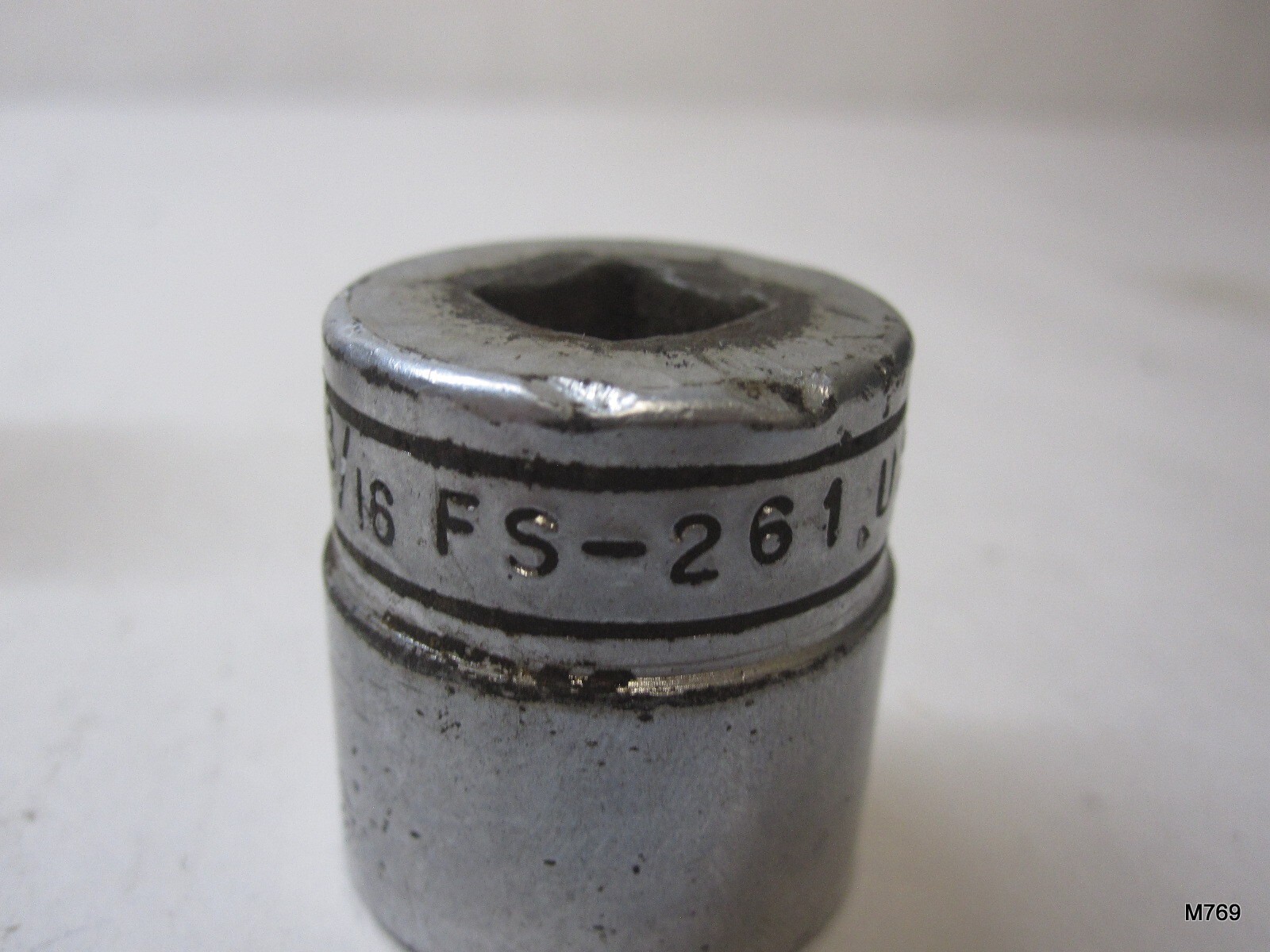 6 QTY Assorted SnapOn 3/8-Drive 6P Shallow/Deep Socket (2) 1/4 (2) 13/16 1/2 3/4