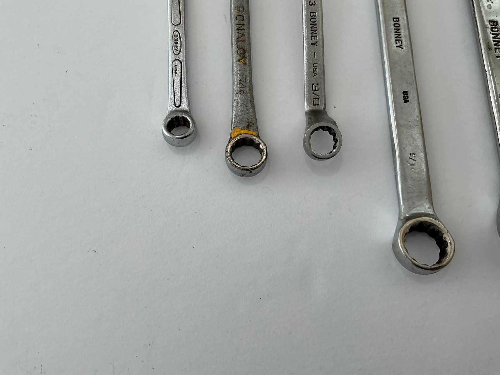 Asst. Bonney wrenches & sockets 8 pieces USA made all for $40