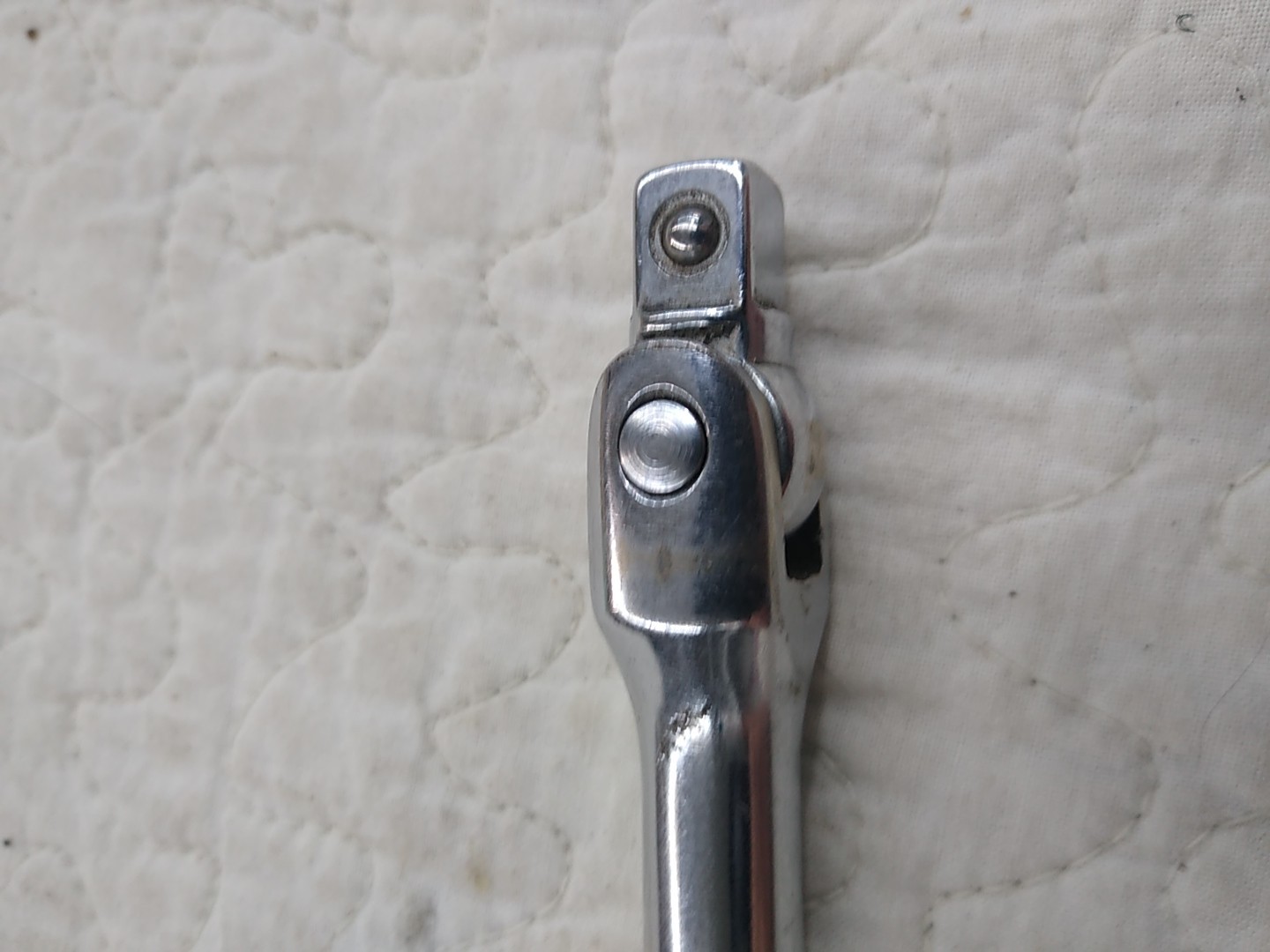 Snap-on FV10B 3/8″ Drive 7-7/8″ Long Flex Head Breaker Bar USA Made Vintage