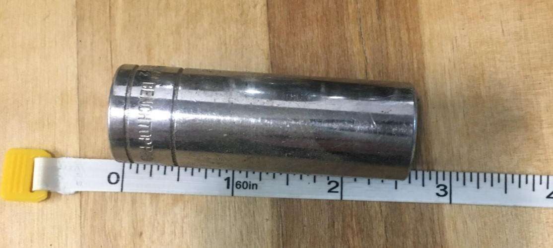 Lot Of 15 MM BENCHTOP, GEAR WRENCK, GREAT NECK, & OTHER Deep Sockets 3/8″ Drive