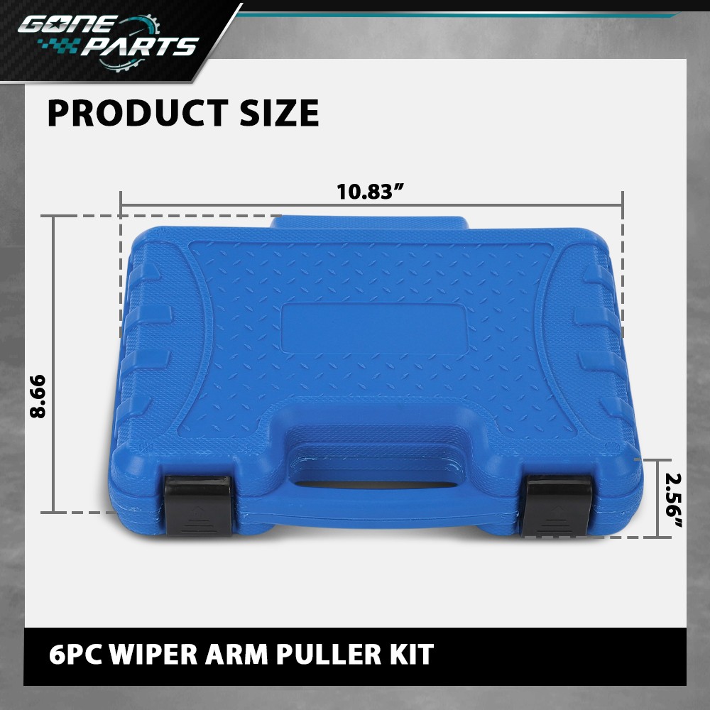6PCS Windshield Wiper Arm Puller Battery Terminal Removal Tool Fits VW Ford Audi