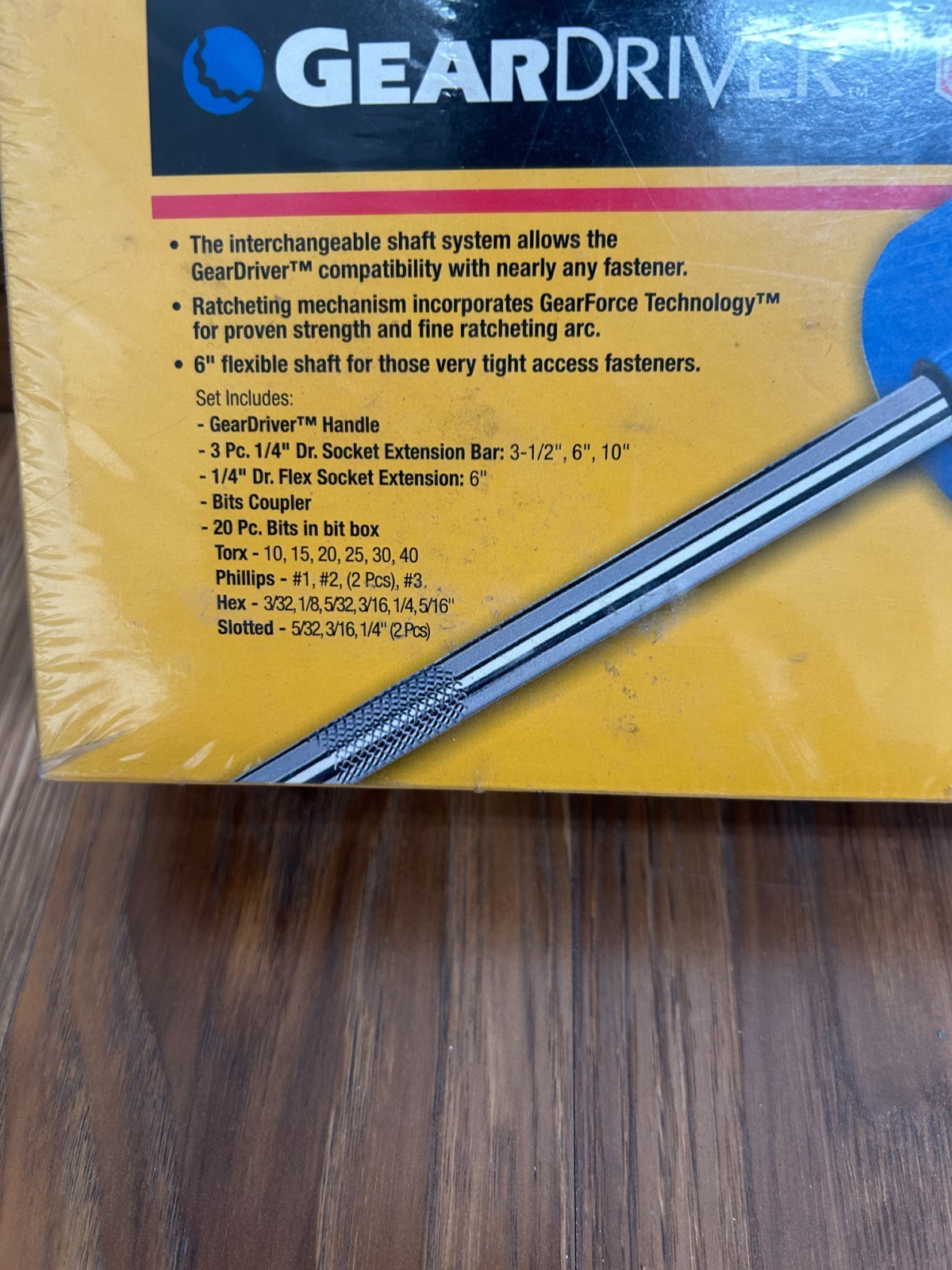 GearDriver, 26 pc. Geardriver Set, Ratcheting Driver Set – Part #8926