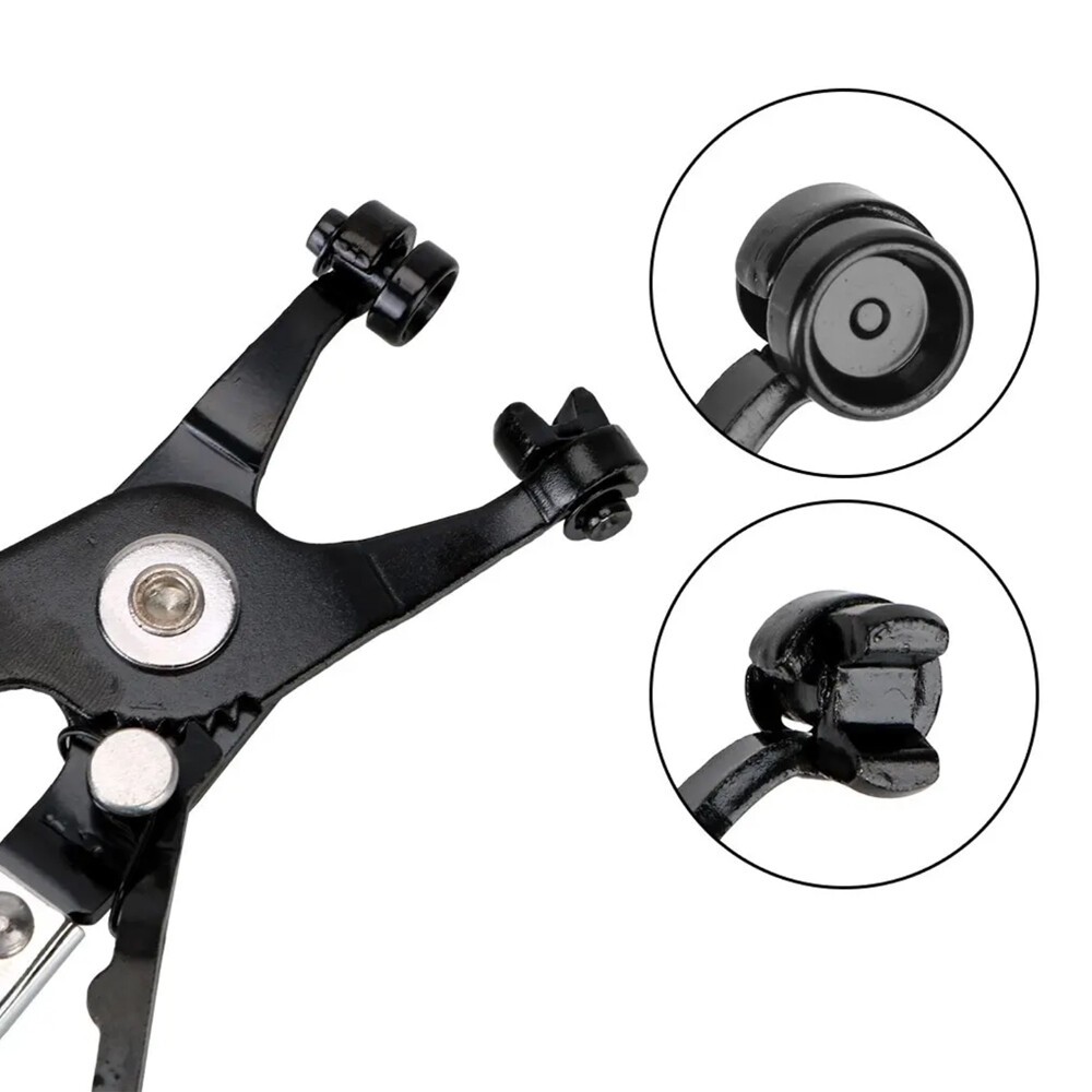 Automotive Hose Clamp Pliers Repair Tool with Swivel Flat Type Removal Car Tools