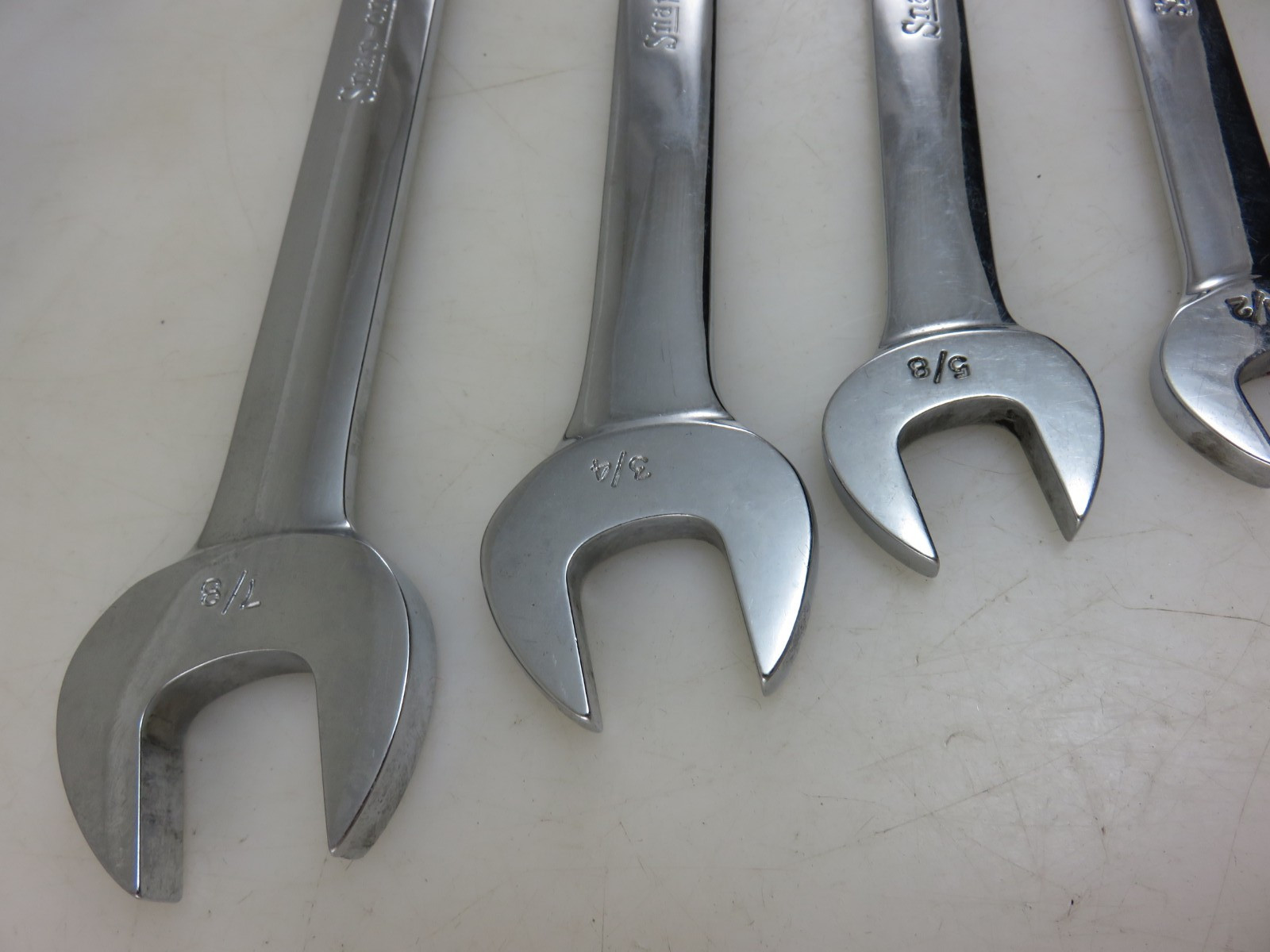 Snap-On VO Series Open End Wrench Set 6pc 1/4″-15/16″ Vintage Logo