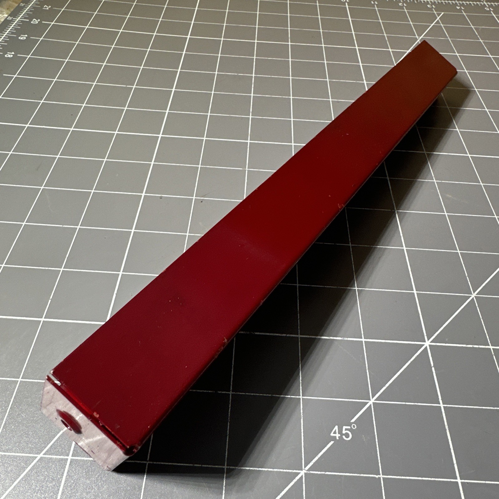Vintage Snap-on KRA159 Metal Mid Socket Tray – Rare Royal Maroon 11.5”