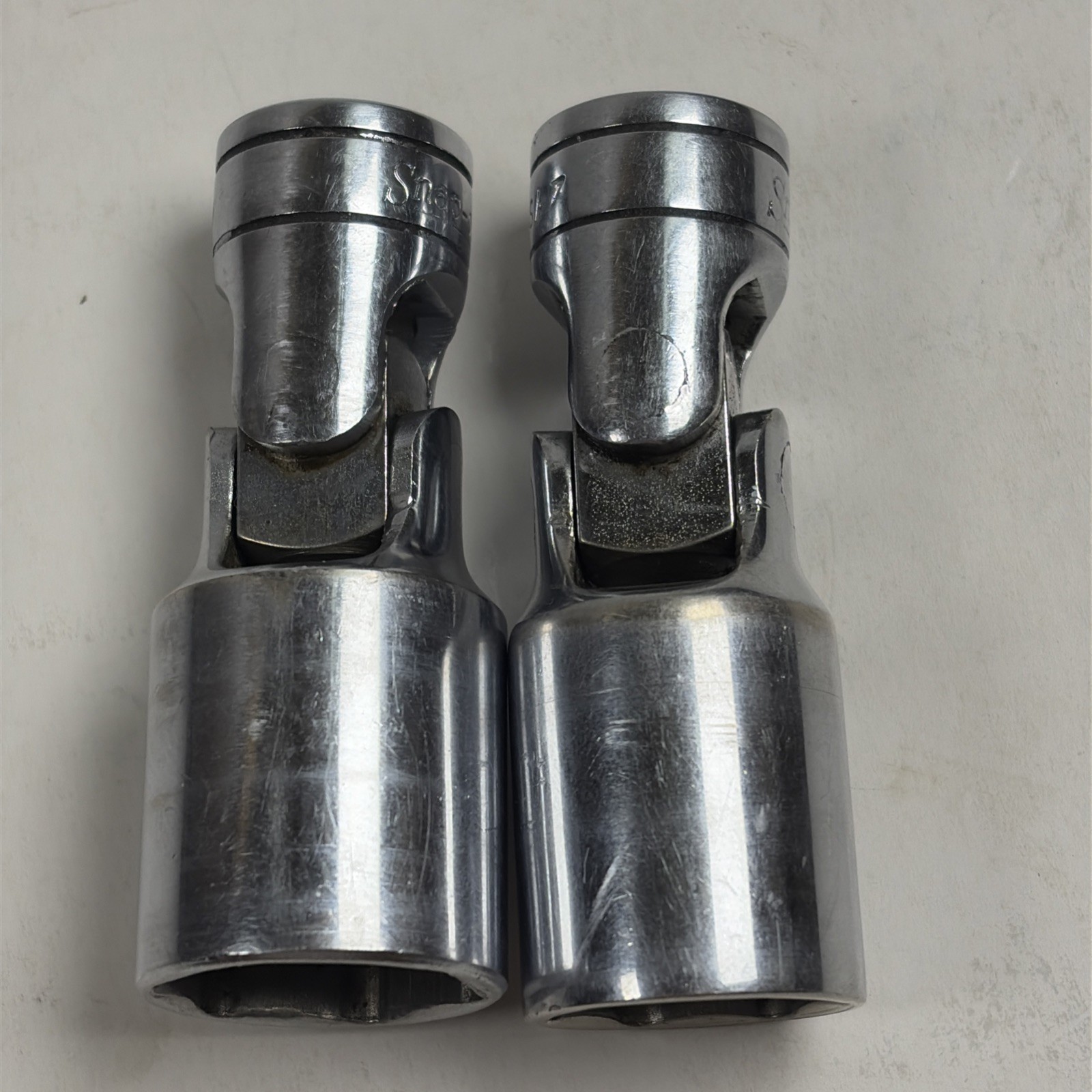 Snap-on FS24 & FS 22 Swivel Sockets 3/8″ Drive 6 Pt Universal Chrome