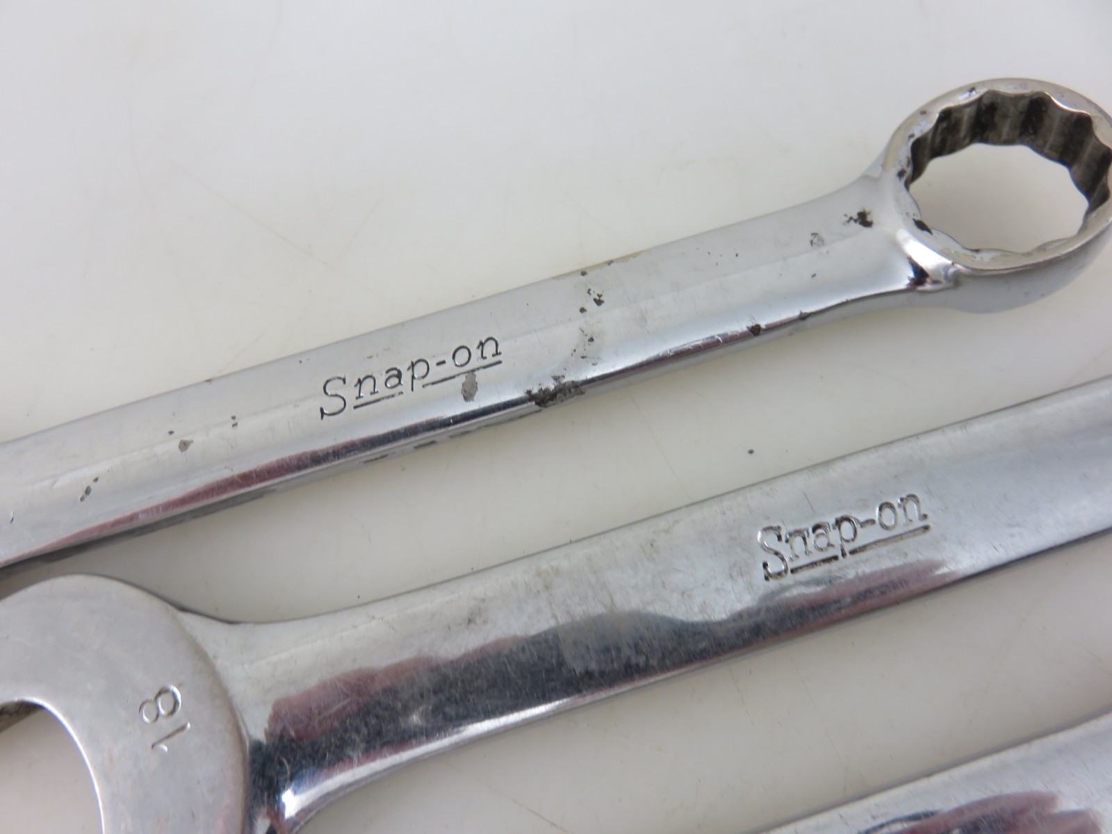 Snap-On OEXM SHORT Metric Combination Wrench 9mm-18mm 7pc Set Made In USA