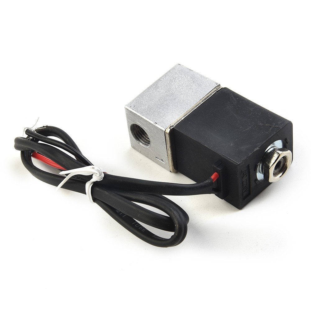 Solenoid Valve Oil-free -10 To 80 °C for 2 Way Normally Closed Air Aluminum