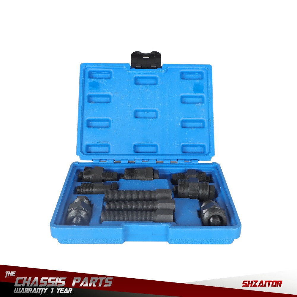 10 Pcs 15 Size Left Thread Motorcycle Flywheel Puller Tool Set For Dirt Bike