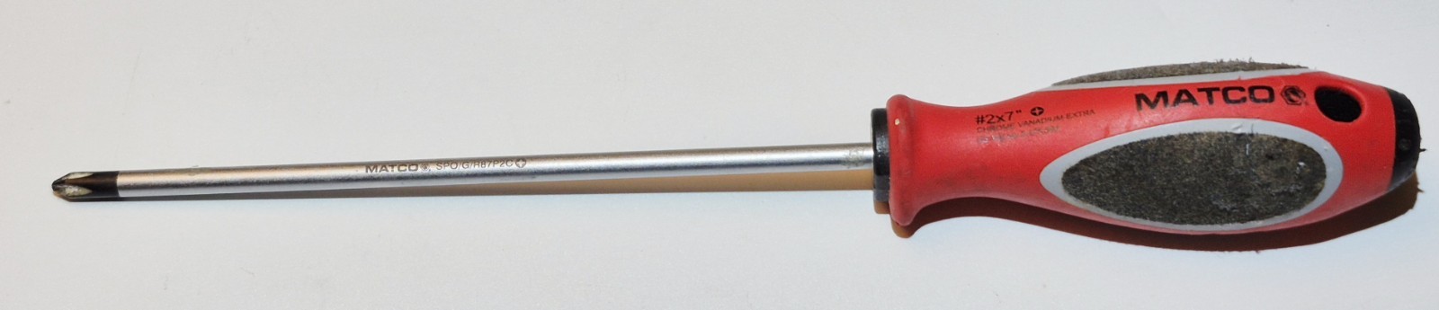 Matco Tools SPR87P2C #2 Phillips 12″ Long Witte Germany Screwdriver #2×7″ Shaft