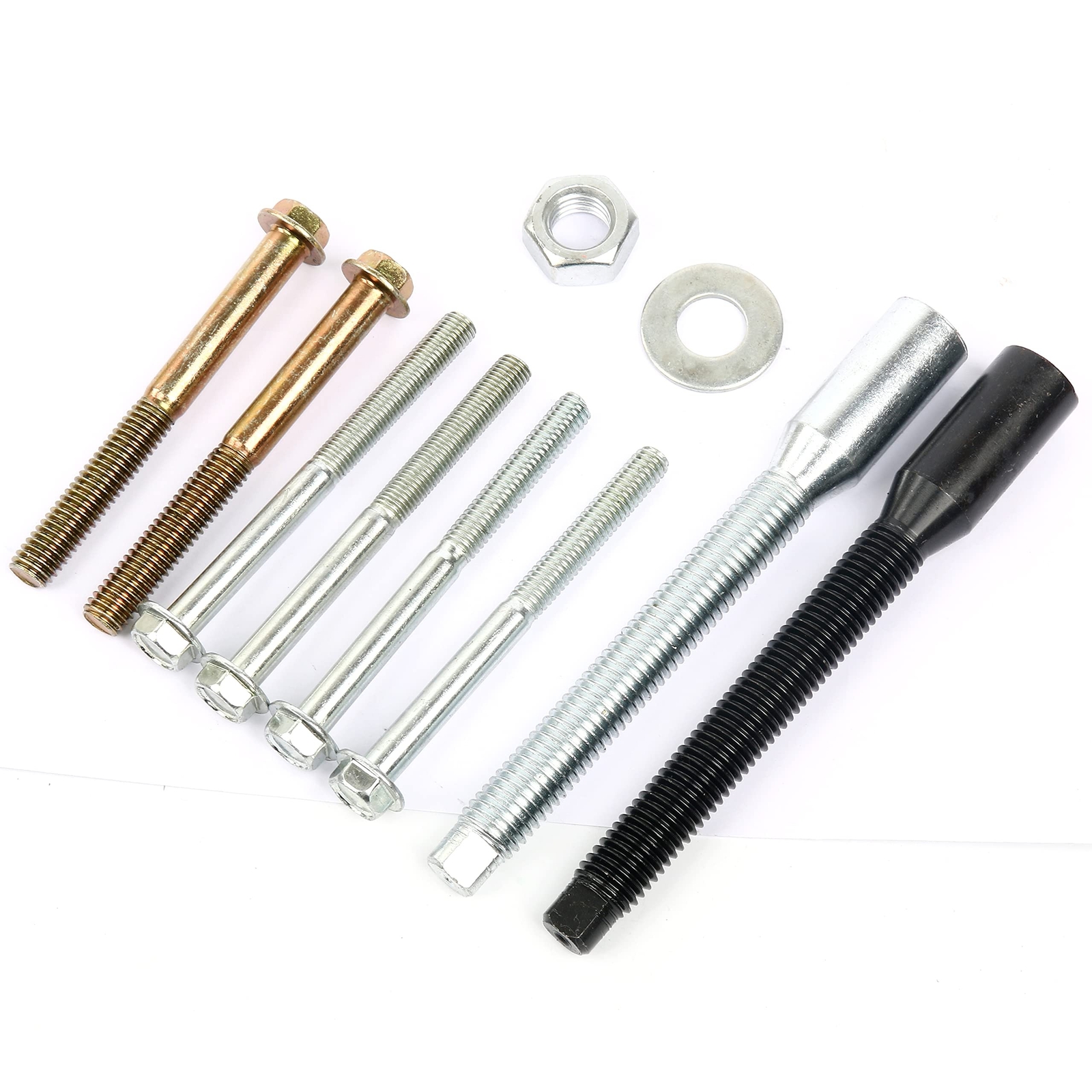 8MILELAKE Steering Wheel Remover and Lock Plate Compressor Set Red