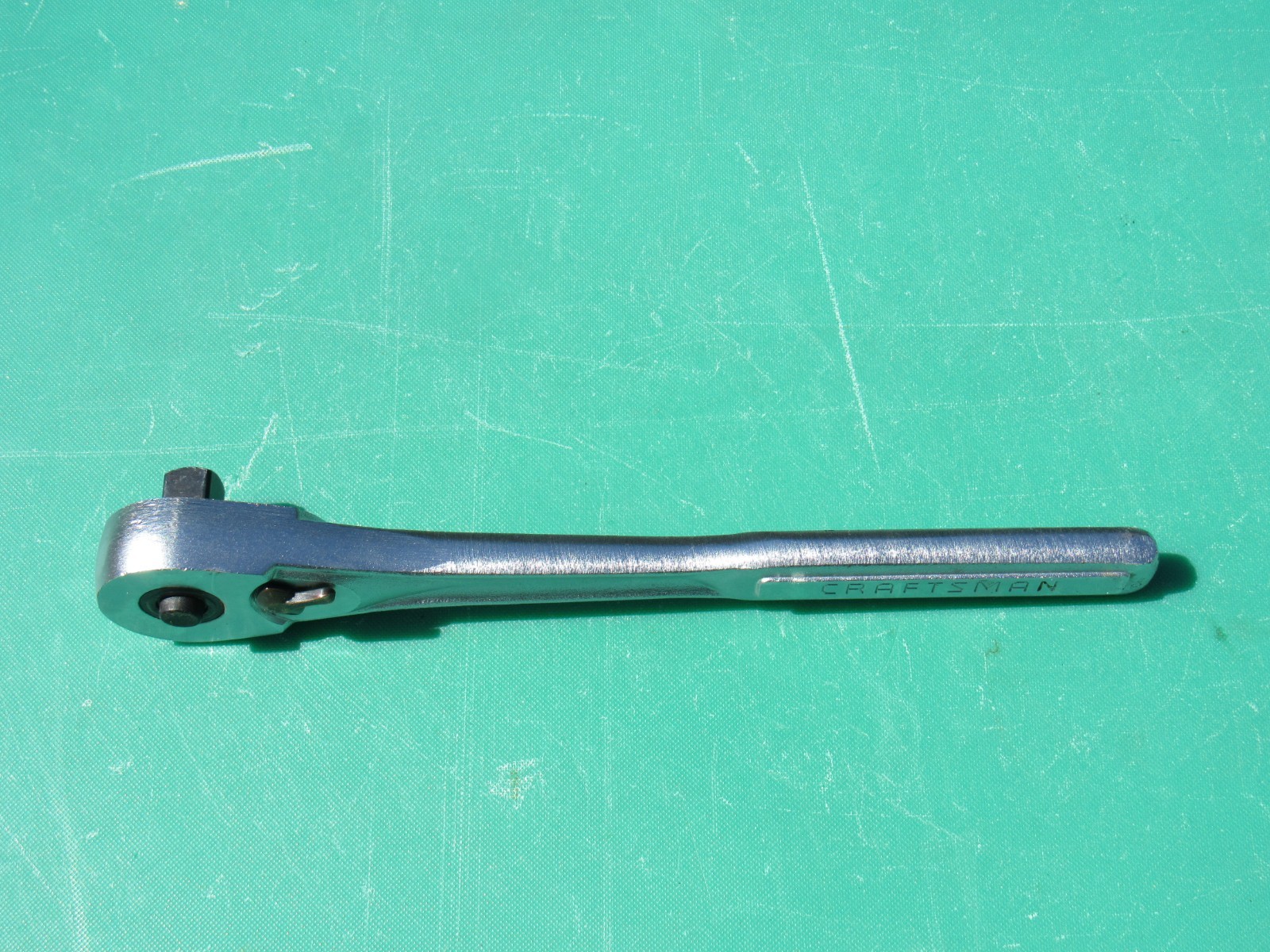CRAFSMAN 1/2″ DRIVE QUICK RELEASE RATCHET USA VJ-44809 NICE USED