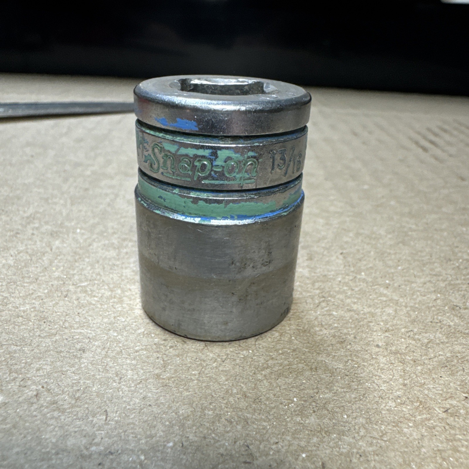 Snap-on Tools SW-261 1/2″ drive 13/16” 12 Point Socket USA Underlined Logo