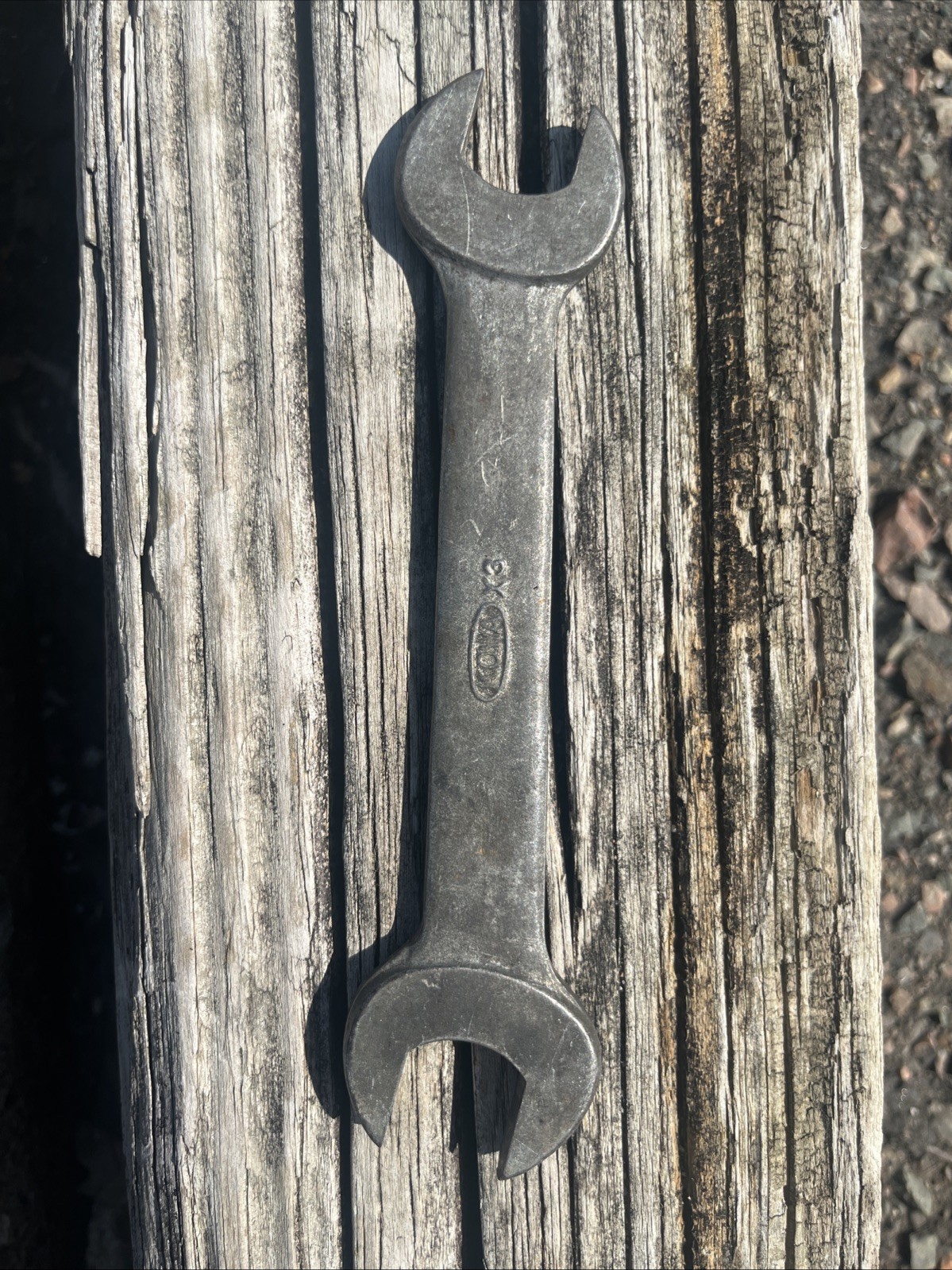 Vintage Kowa HM Double Open Ended Wrench 17mm 19mm Hand Tool Honda Motors Japan