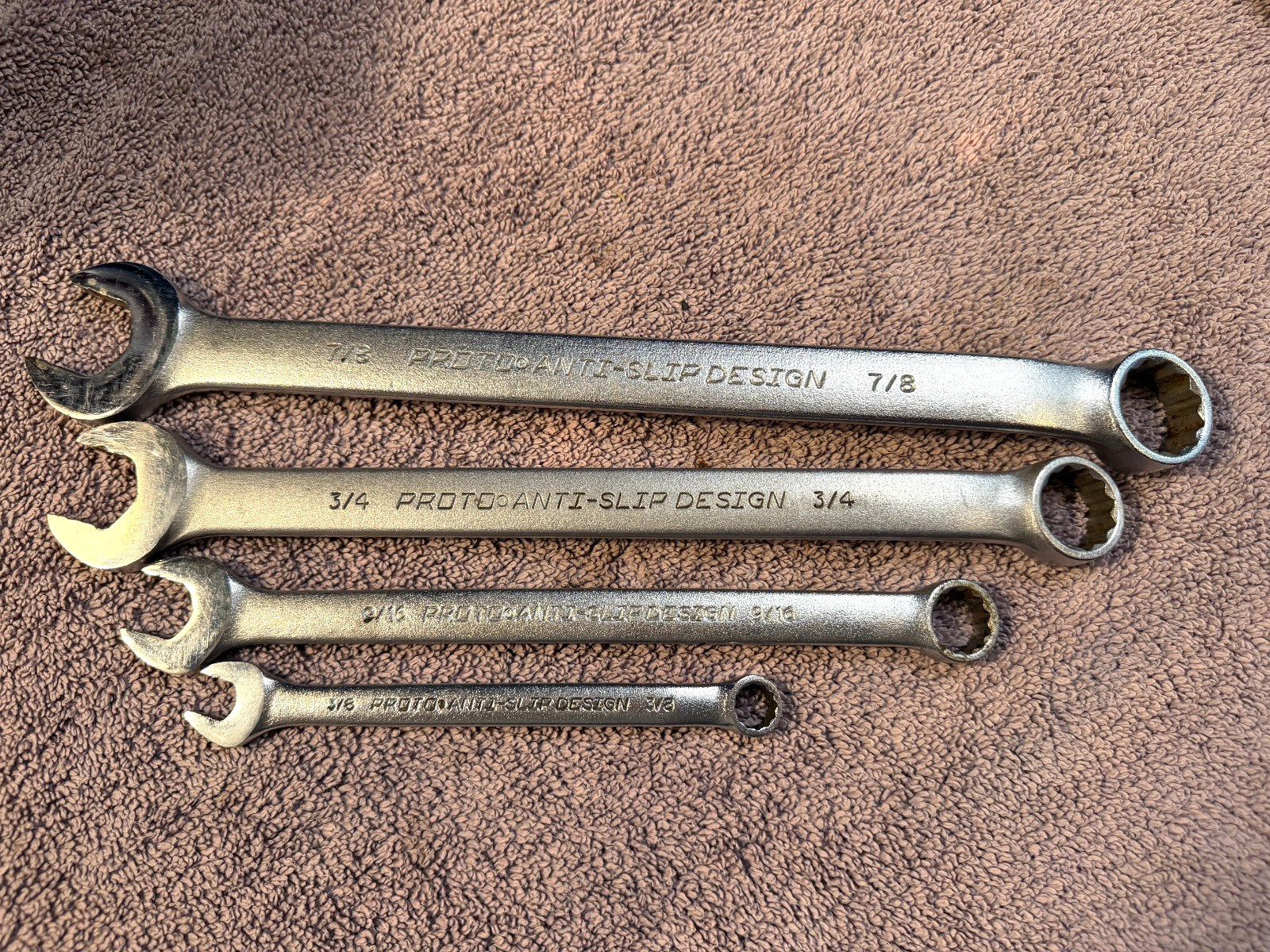 4 – Proto Anti-Slip Design (ASD) 7/8″ 3/4″ 9/16″ 3/8″ Great shape see pics