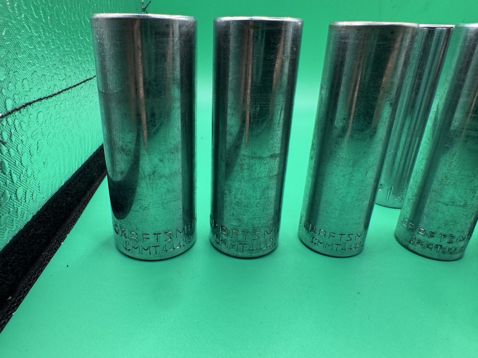 Craftsman CMMT Deep Metric Socket Lot 1/4” & 1/2” Drive 9mm-16mm; 19mm; Extras