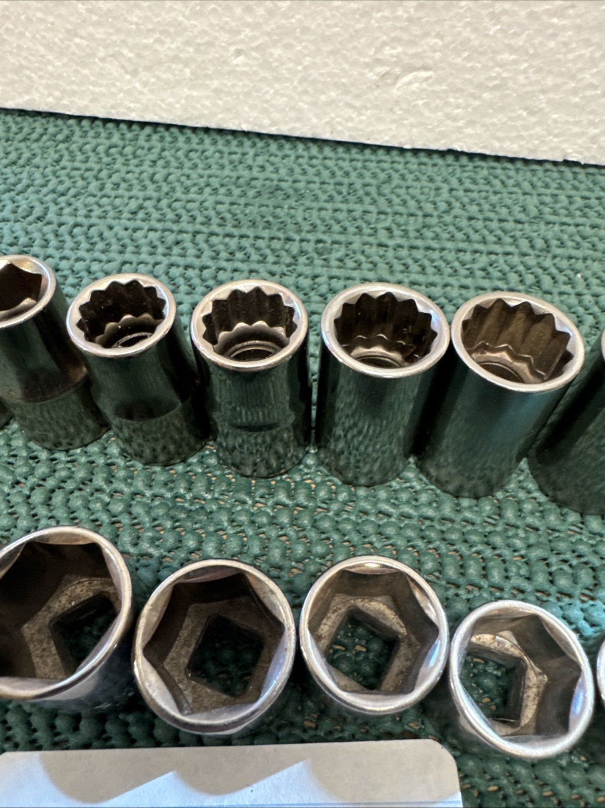 Lot Of 18 Craftsman Metric Sockets In Great Shape USA See Pictures 2 Sets