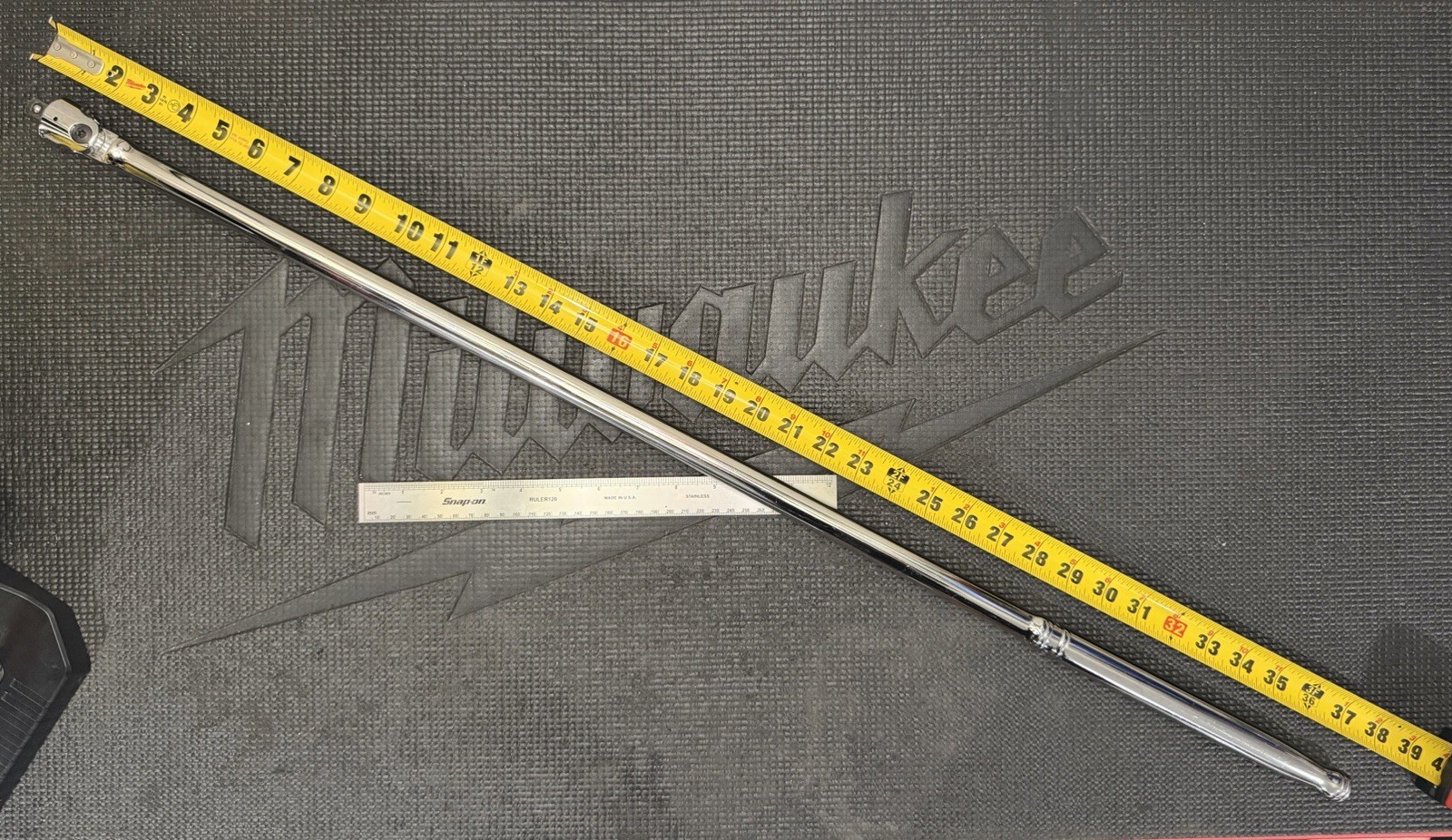 Snap-On 1/2″ Drive 36″ Standard Handle Breaker Bar USA🇺🇸 – SN36