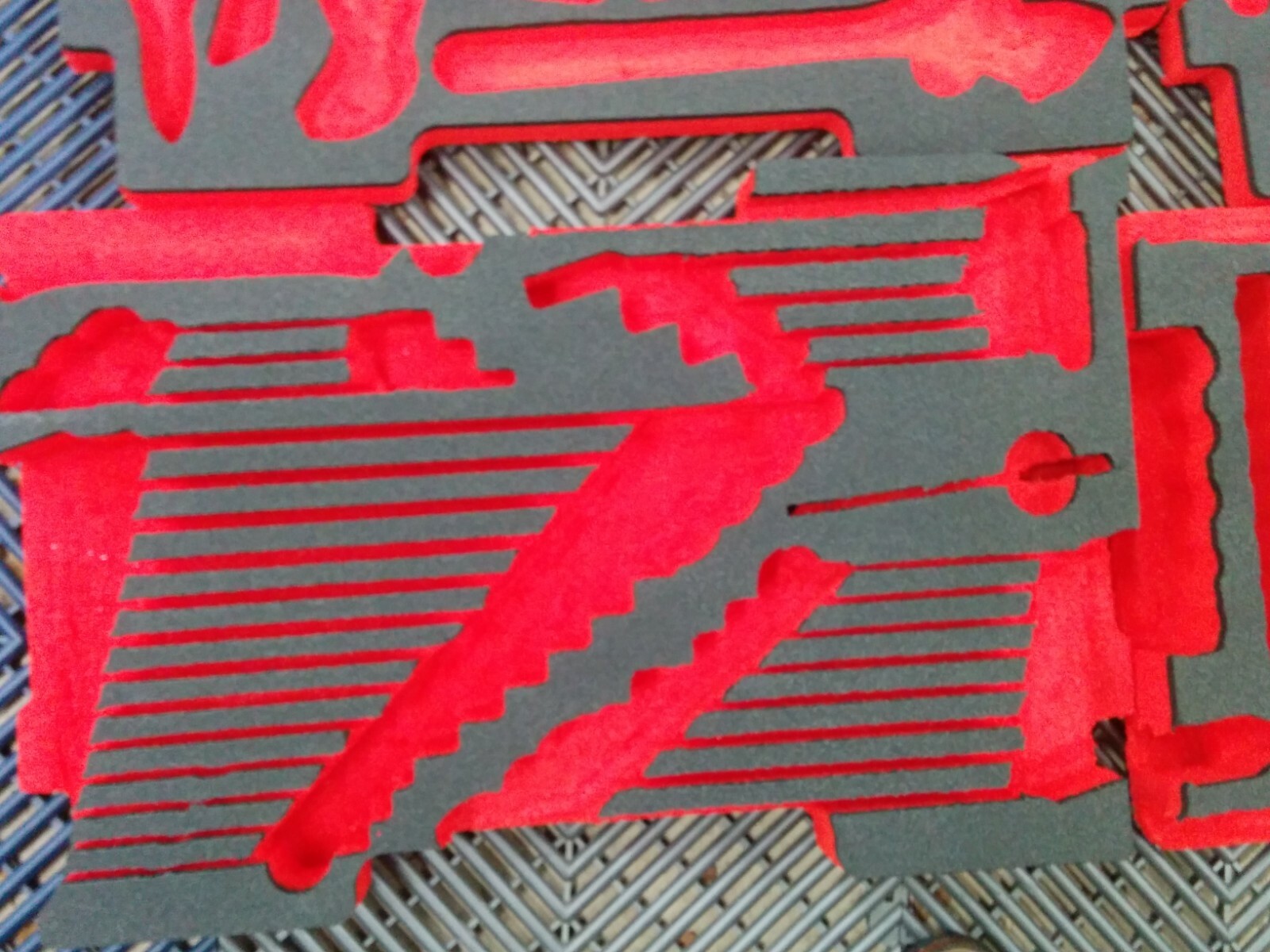 #al330 Snap-On GMTK General Mechanic’s Foam Cutouts 7pc Set 6 Drawer + Top