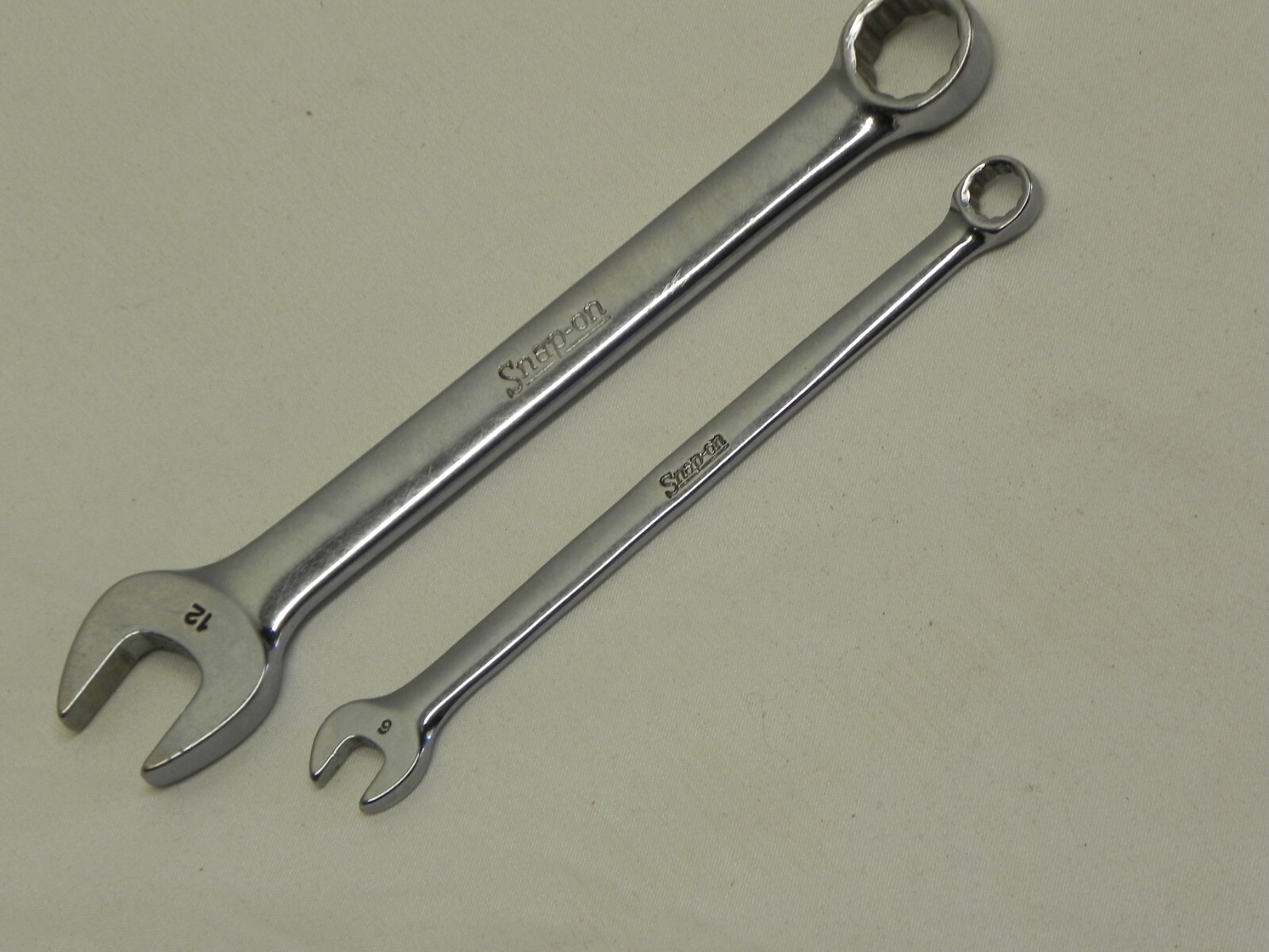 Snap-On 2 Piece 12 Pt Metric Flank Drive Combination Wrenches OEXM Series