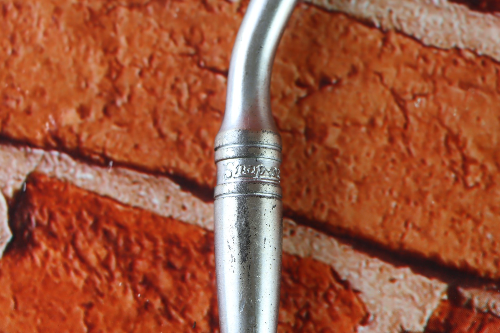 Snap-On Tools USA F712 3/8″ Drive Chrome Bent Handle Flex Head Ratchet