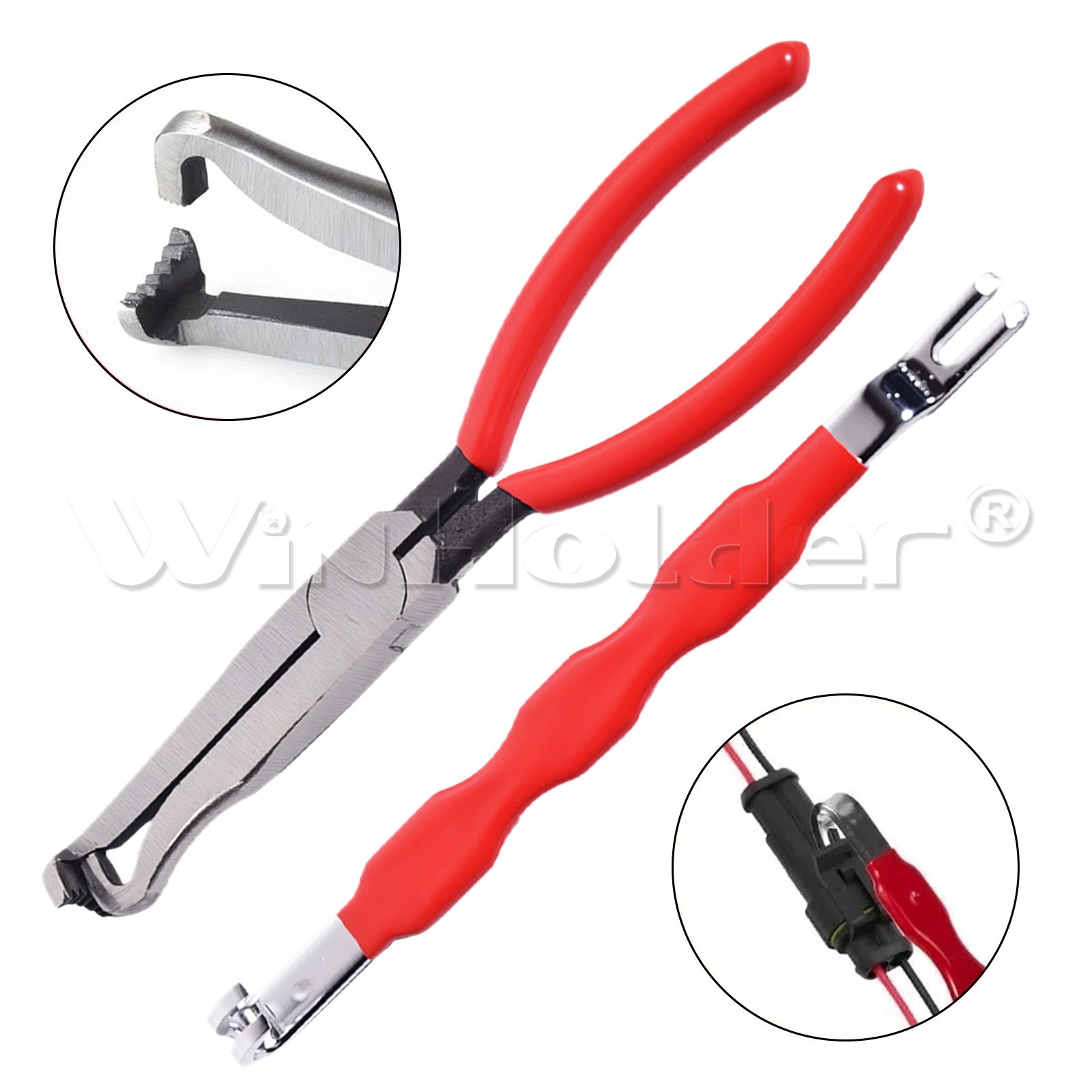 3Pcs Fuel Filter Line Clip Pliers Electrical Disconnect Separator Removal Tool
