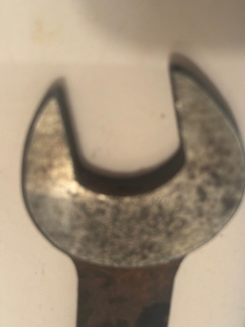 MADE USA – VINTAGE BILLINGS HEAVY DUTY 1″ X 15/16″ OPEN END WRENCH