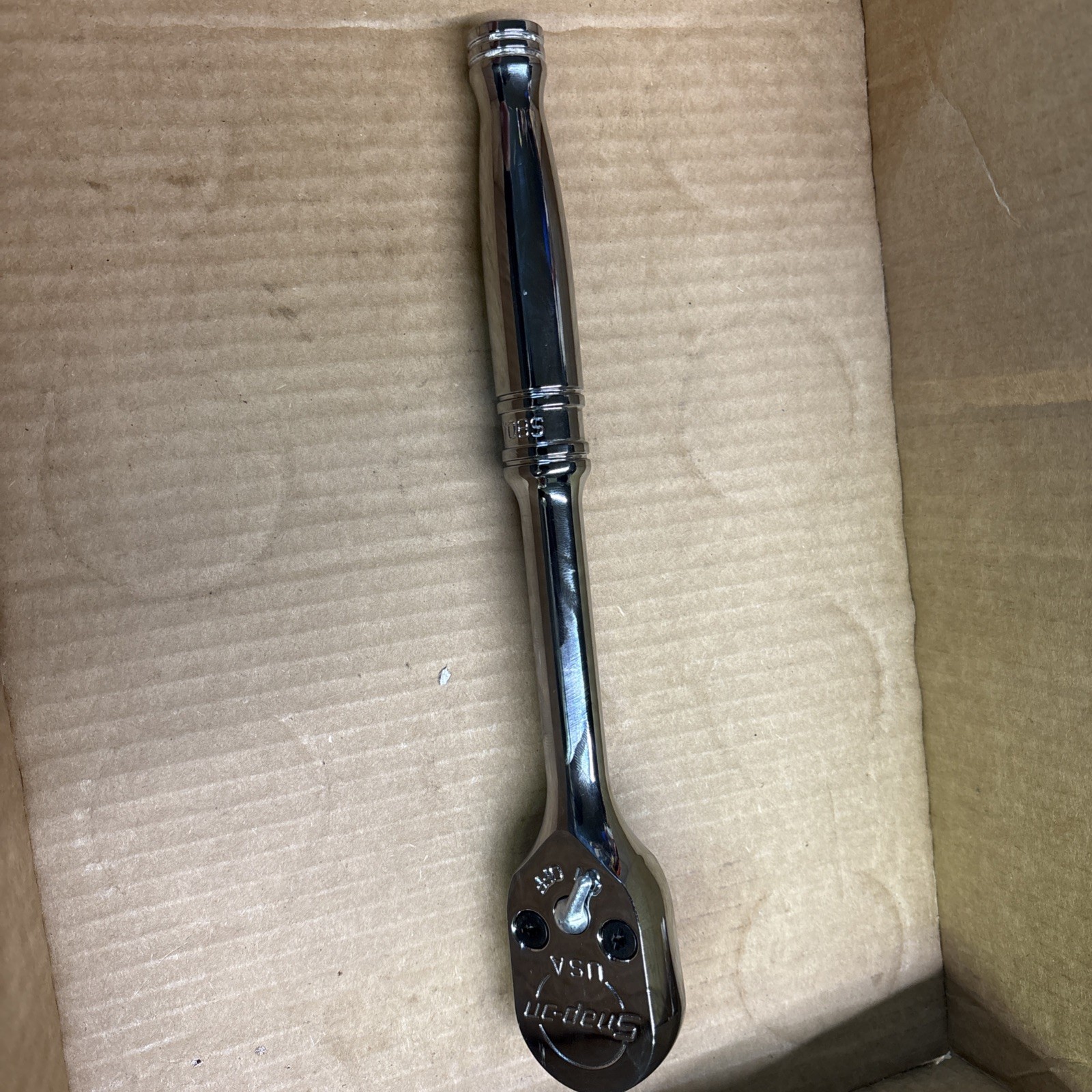 Snap-On S80A 1/2” Drive Dual 80 Ratchet USA | Standard Handle |Chrome Finish NEW