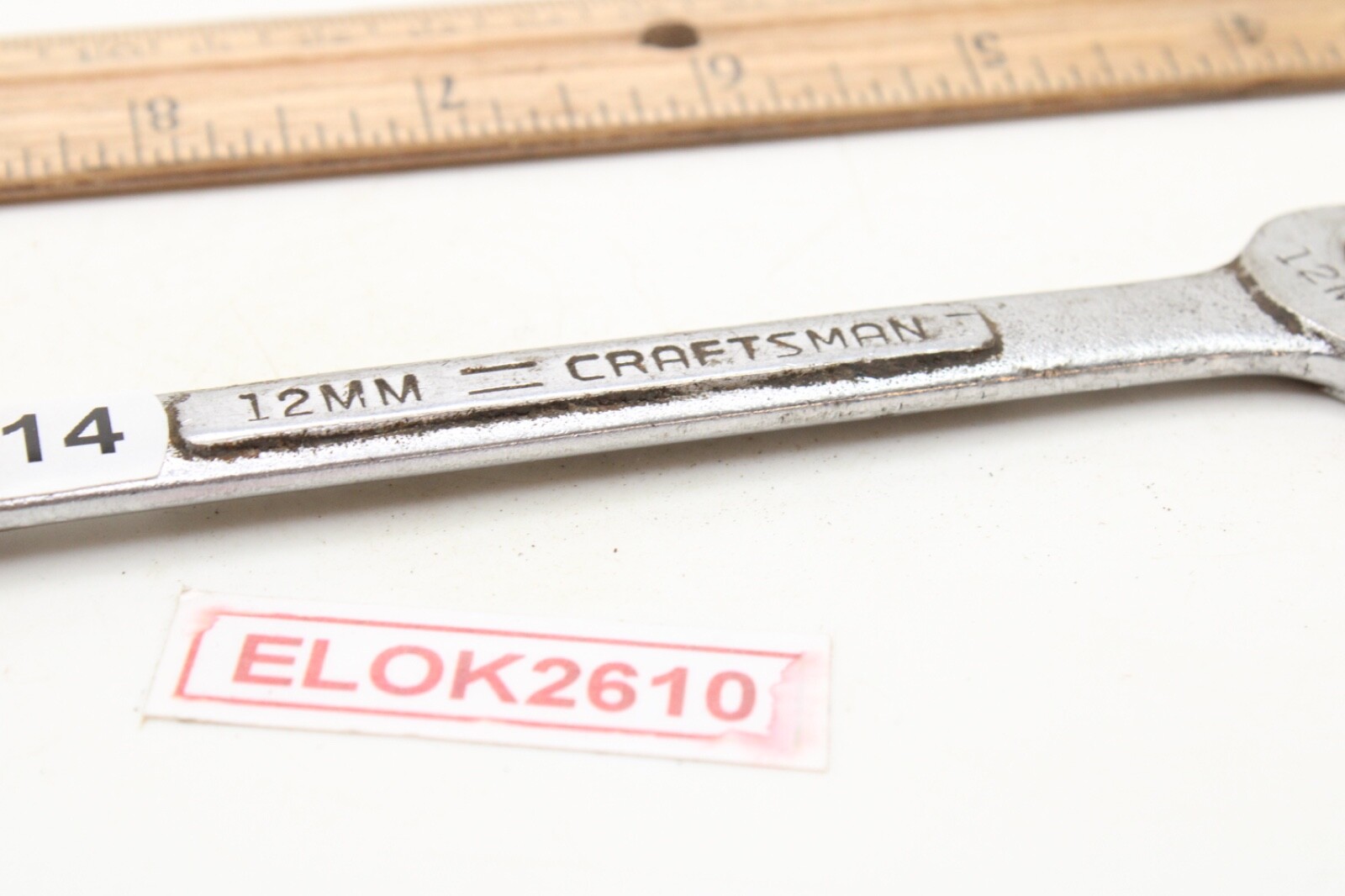 Craftsman V-42916 12mm 12 Point Metric Chrome Combination Wrench USA