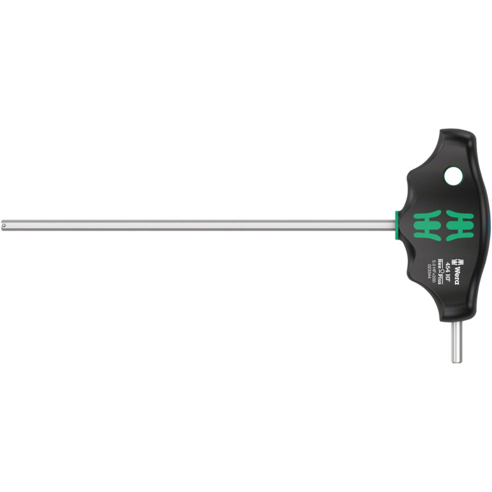 Wera 454 HF T-handle Hexagon Screwdriver Hex-Plus 5 x 200 mm 05023344001