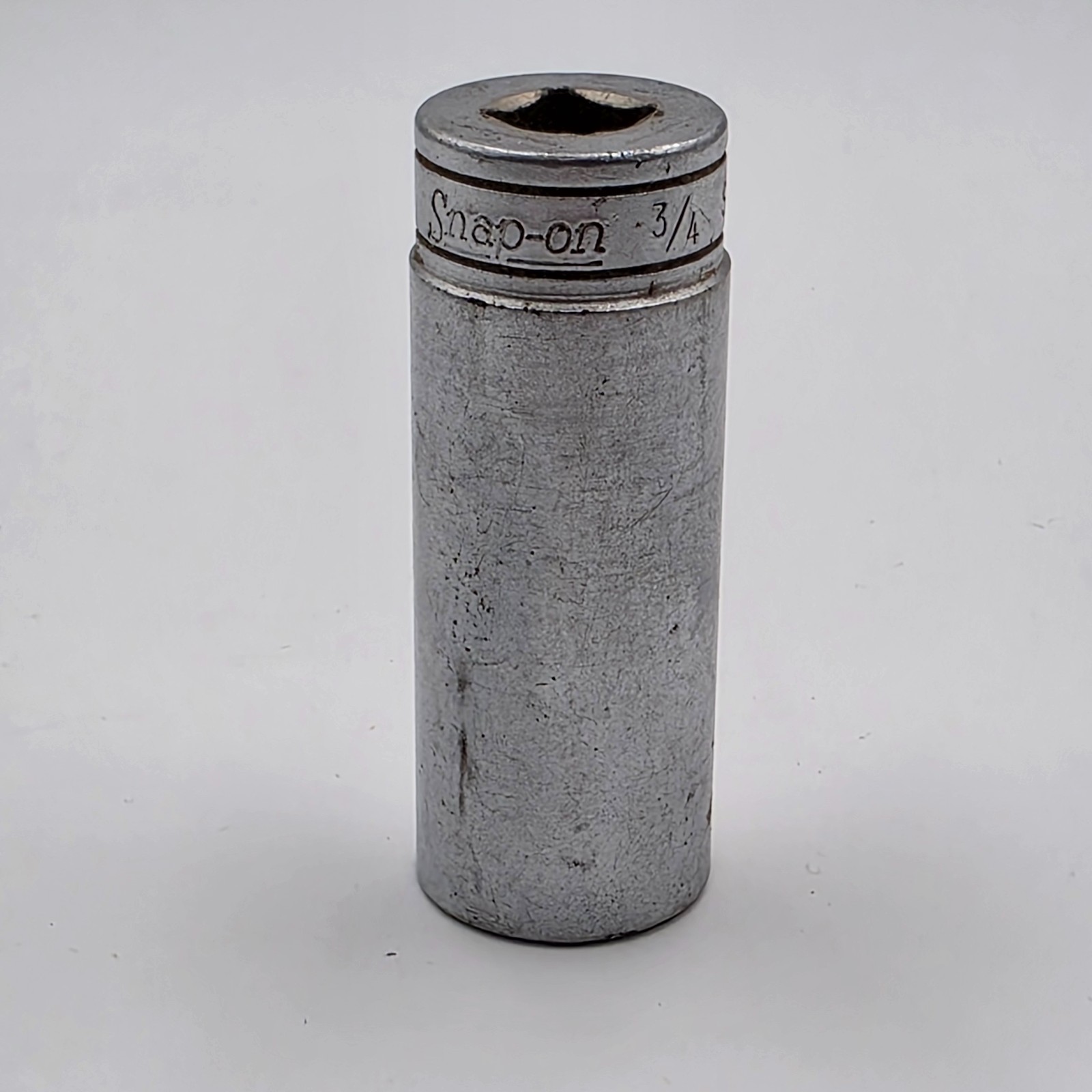 Snap-On SFS-241 3/4 Deep Socket 1/2 Drive USA Vintage Chrome Tool