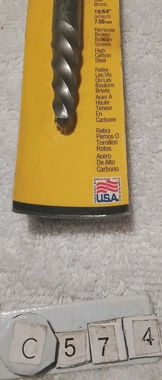 IRWIN-HANSON 53405 EX-5 #5 SPIRAL SCREW EXTRACTOR USA 🇺🇸