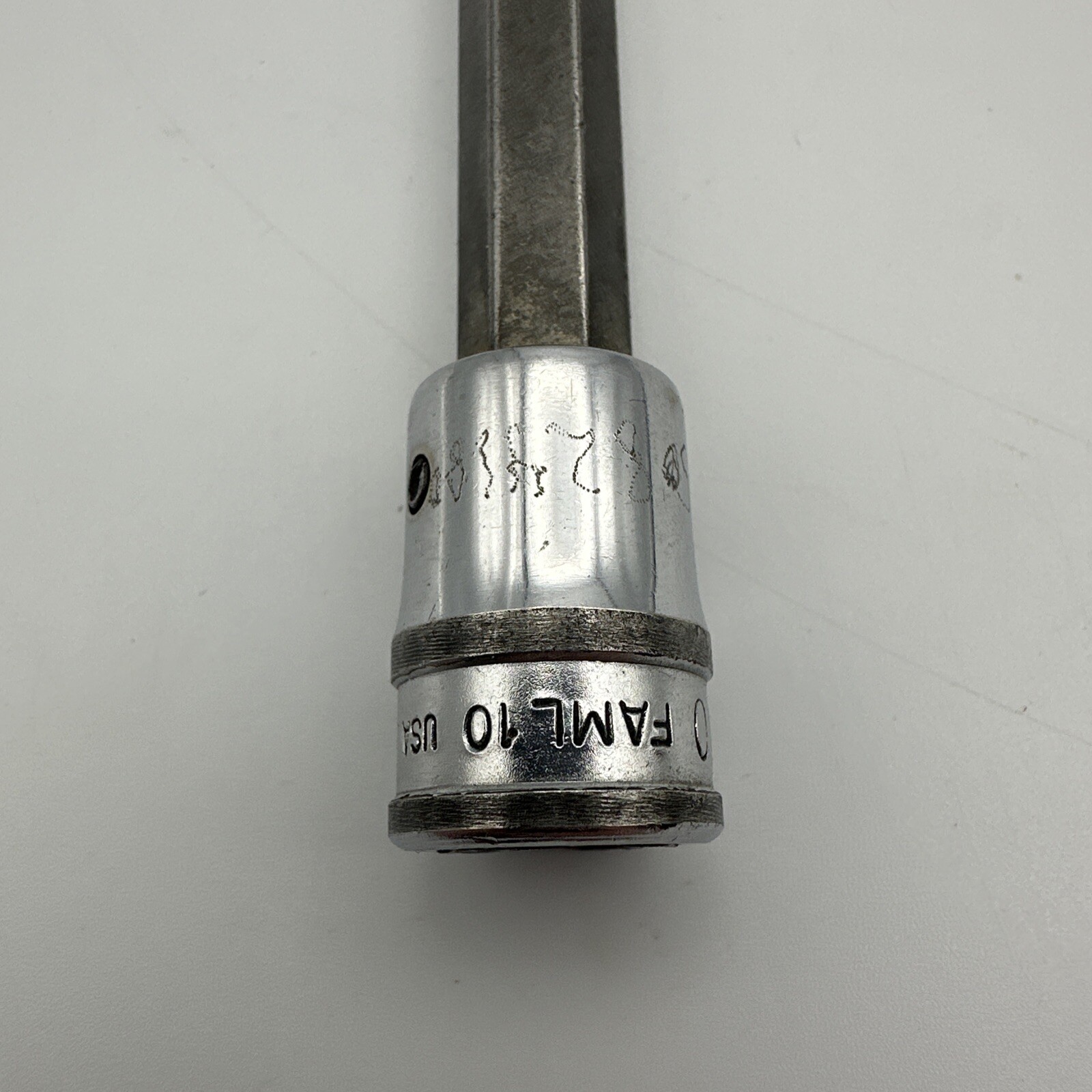 Snap-on Tools 3/8″ Drive Metric 10 mm Extra-Long Hex Socket Driver FAML10