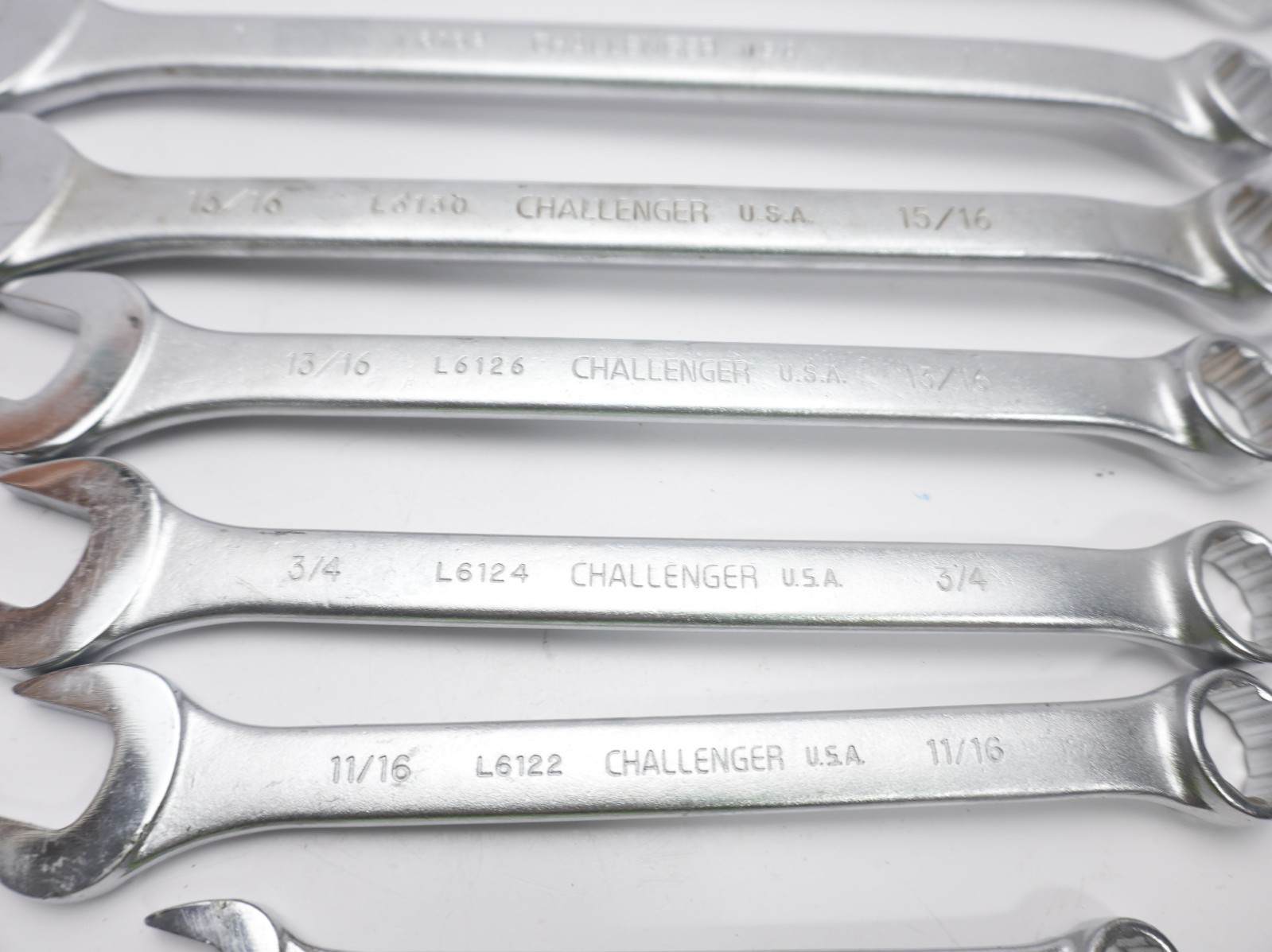 Proto Challenger Tools 3/8″ – 1-1/4″ SAE Combination Wrench 12 Pt USA Set of 11